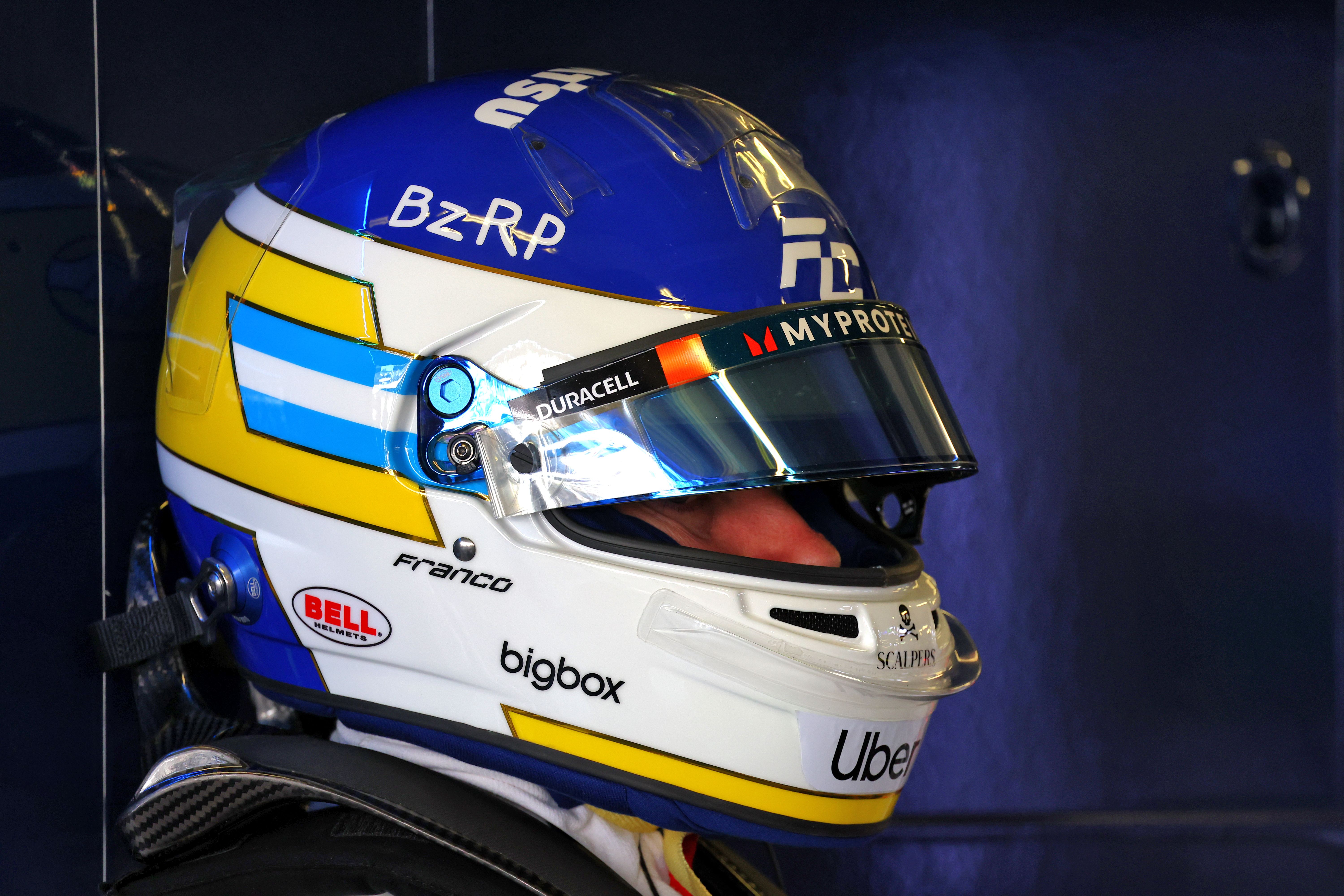 Franco's new lid suits our Argentinian