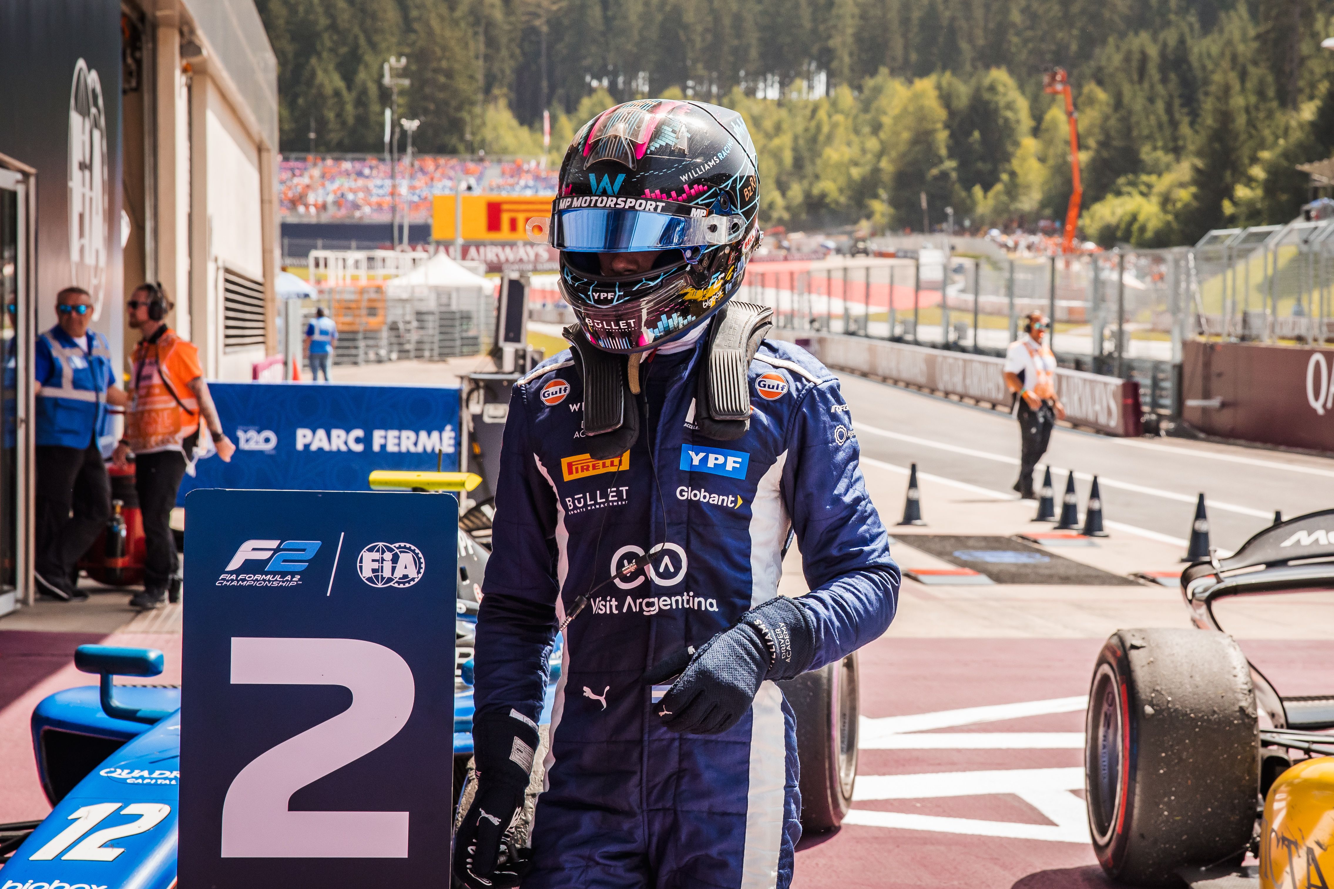 Our Argentinian racer made the alternative strategy work perfectly. 