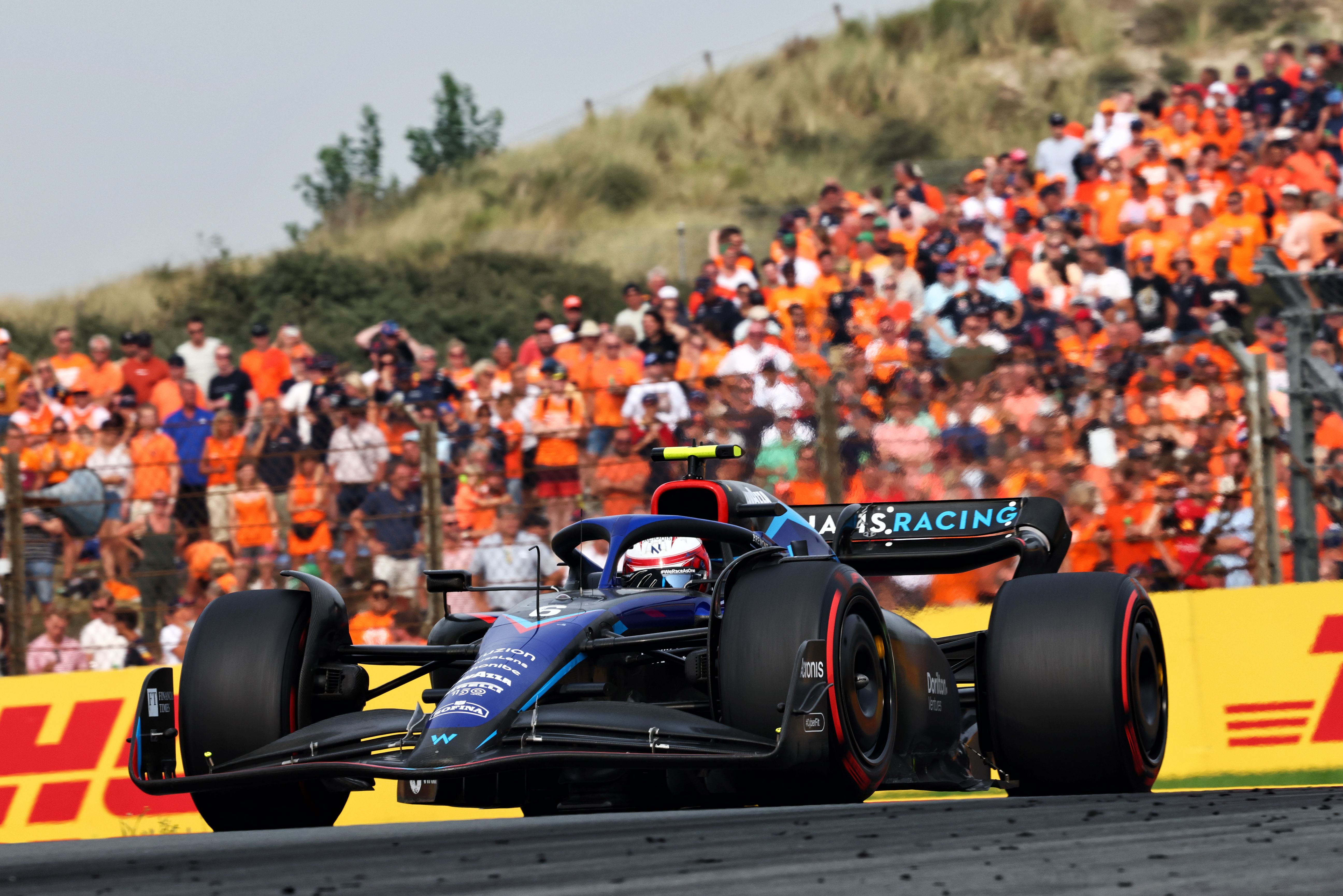 A sea of orange followed the FW44s around every lap this weekend.