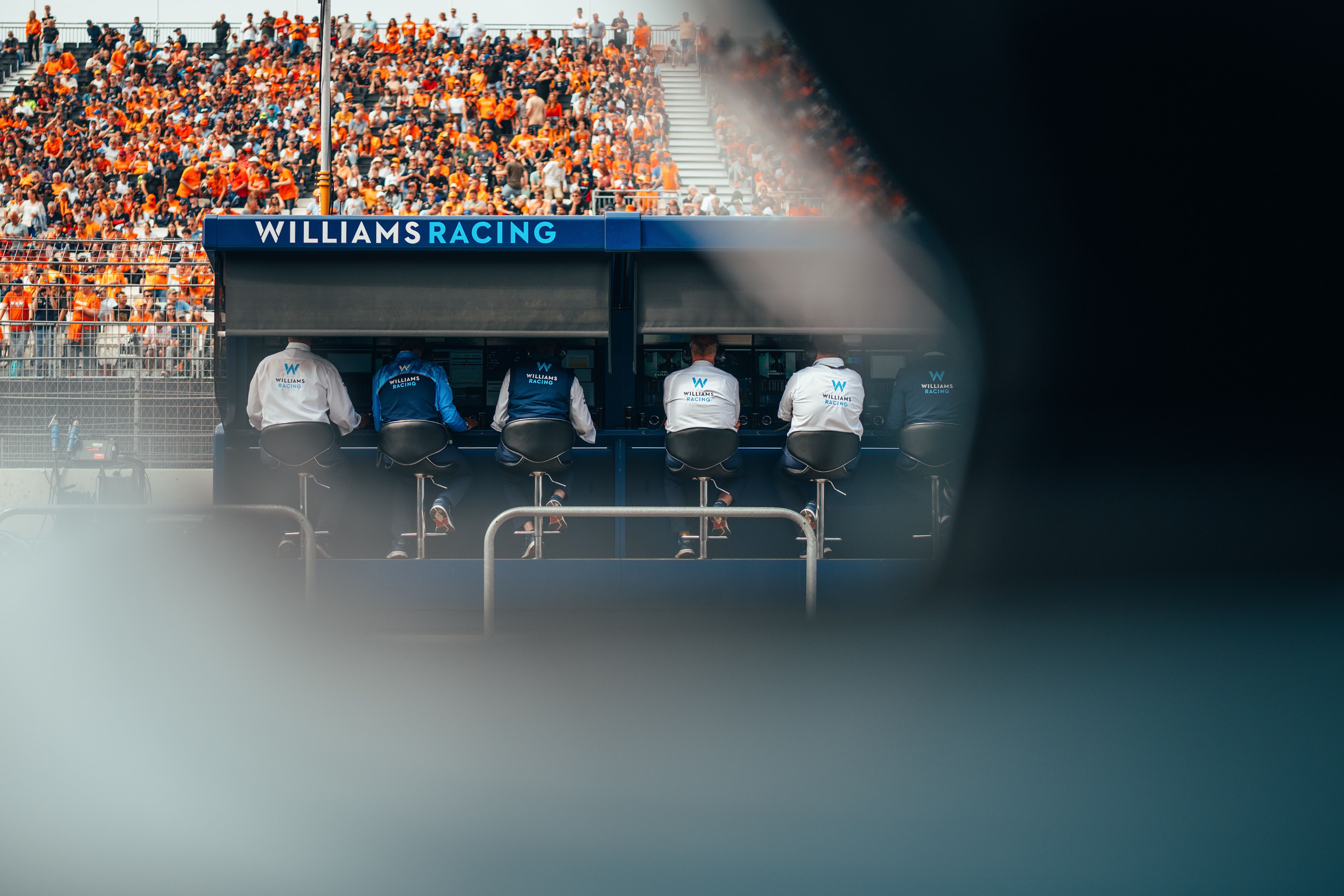 Analysing every detail.