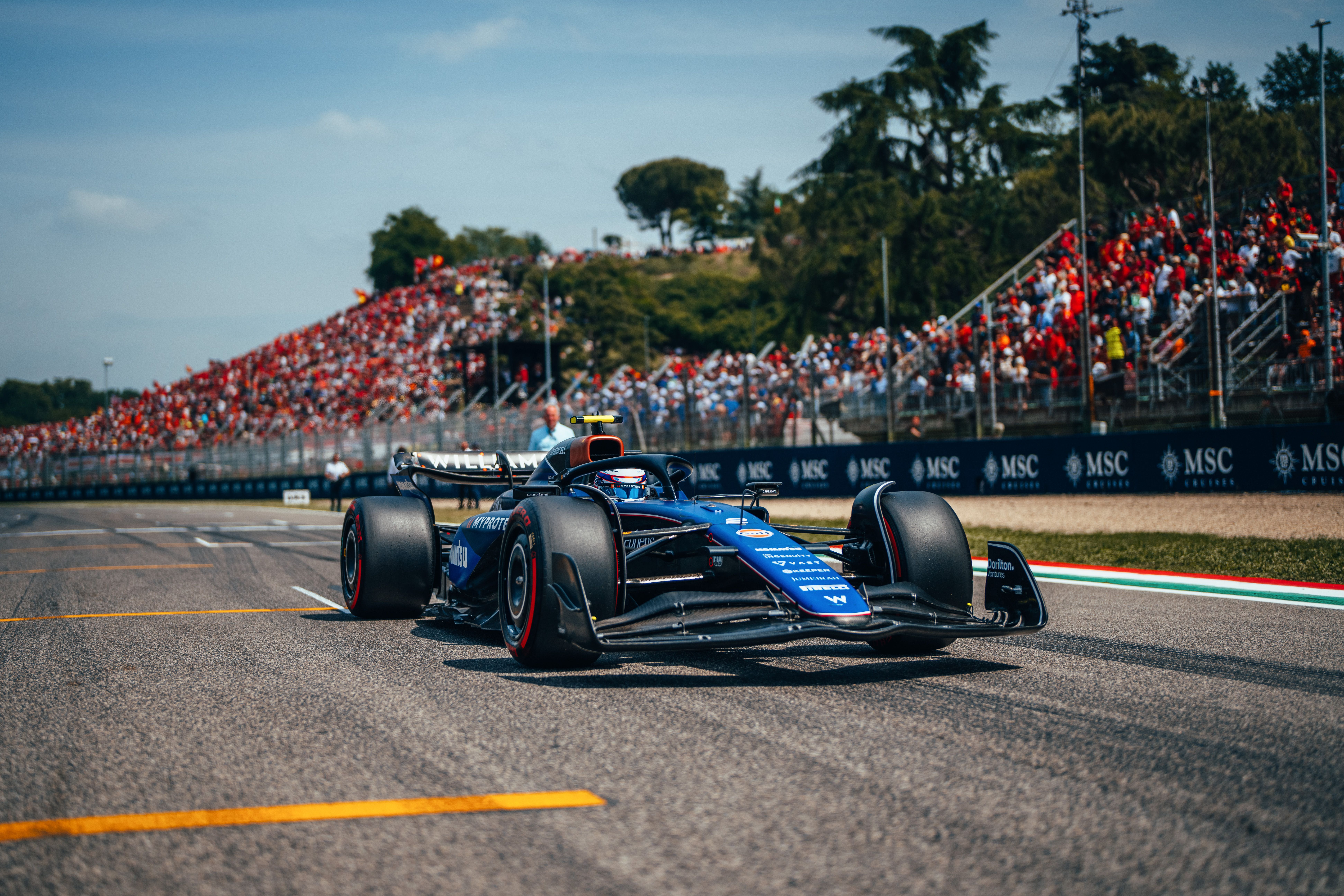 A tough race day in Imola.