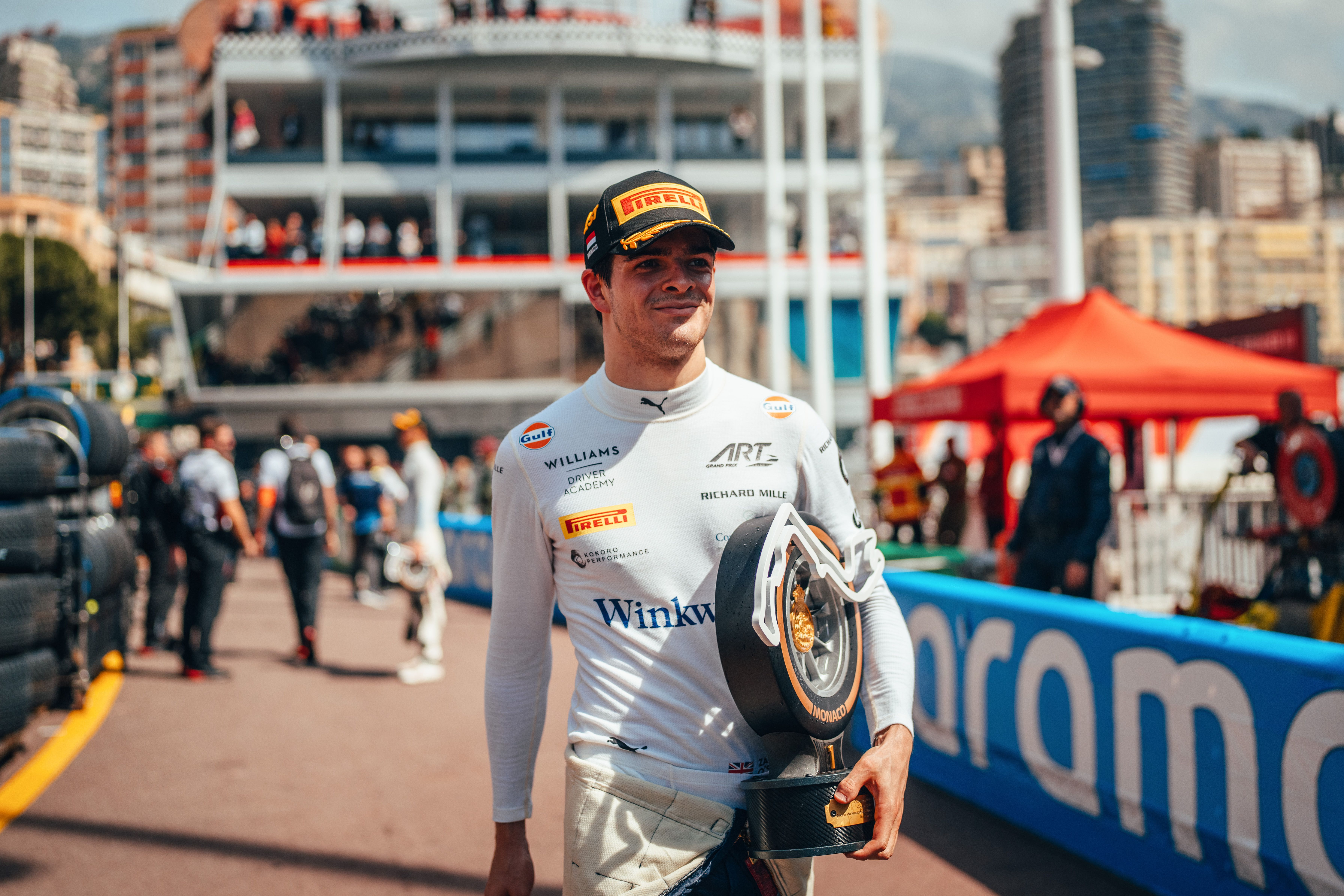 Zak has plenty to smile about after gaining 14 positions in his race