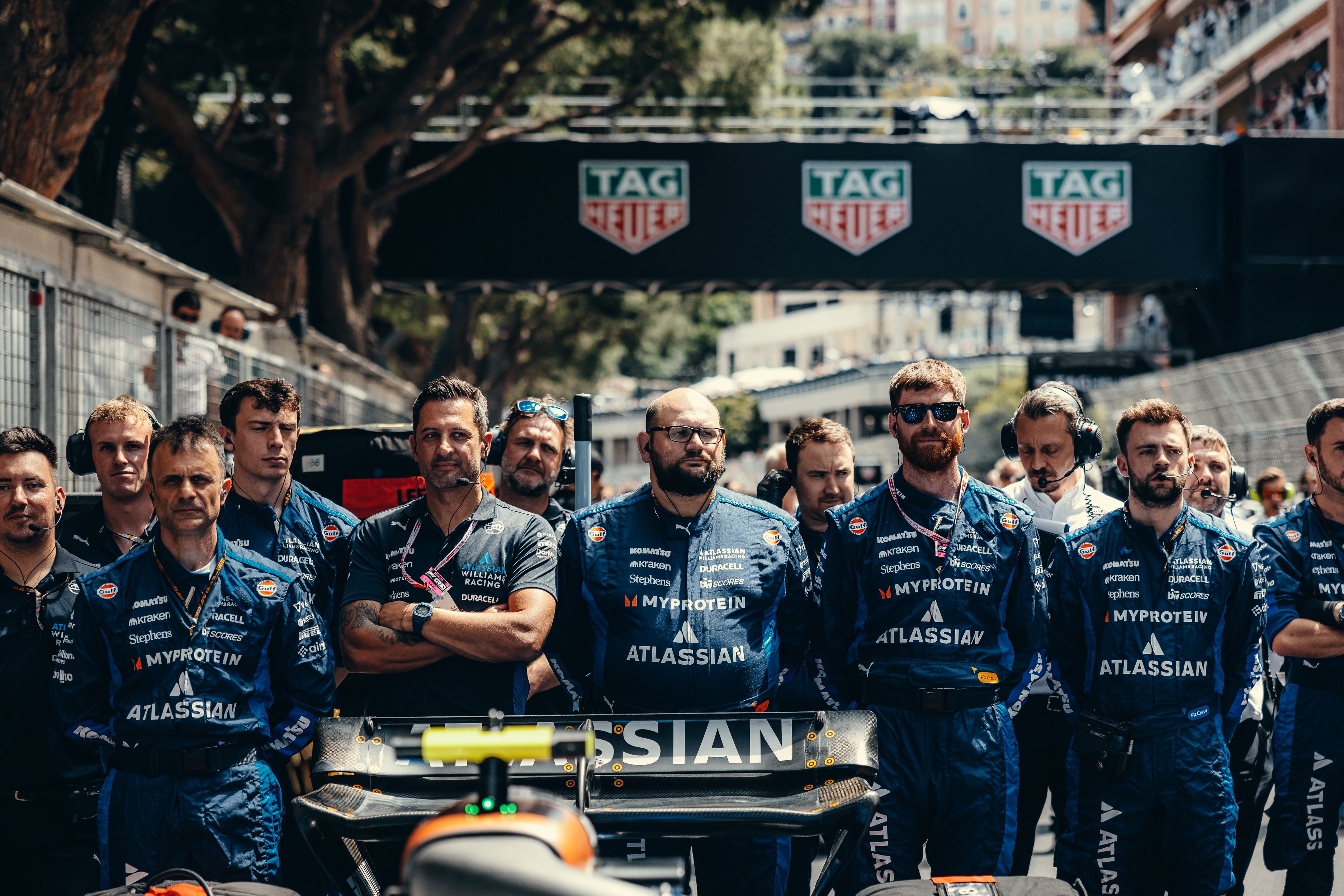 Standing for the anthem