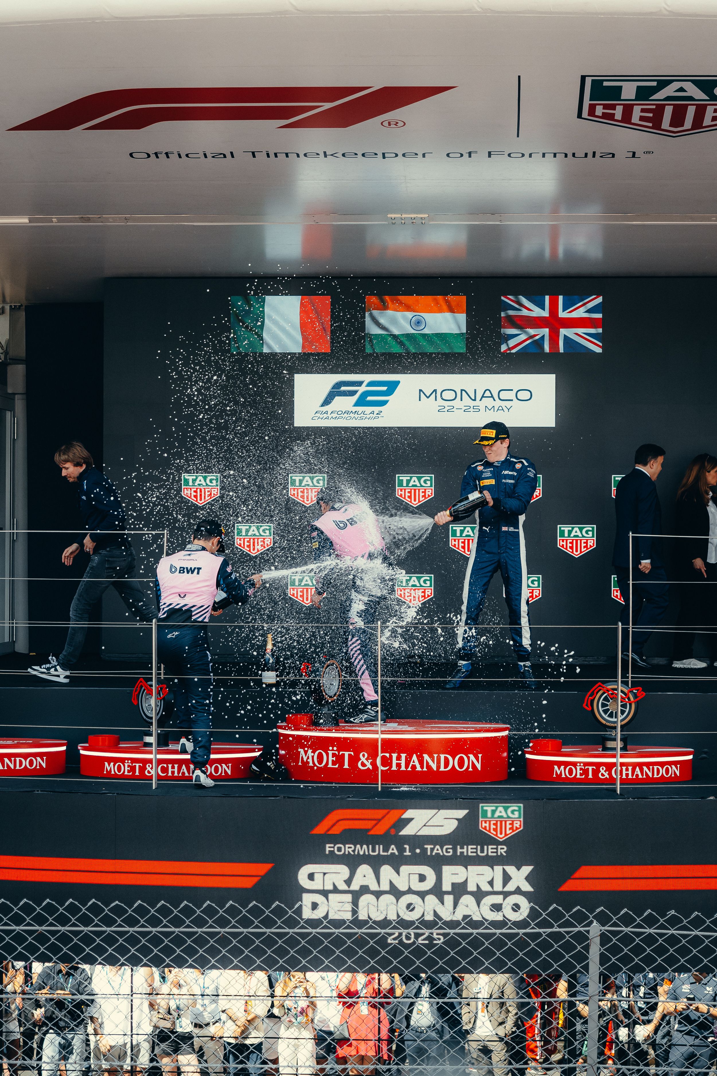 Soaking it in, literally