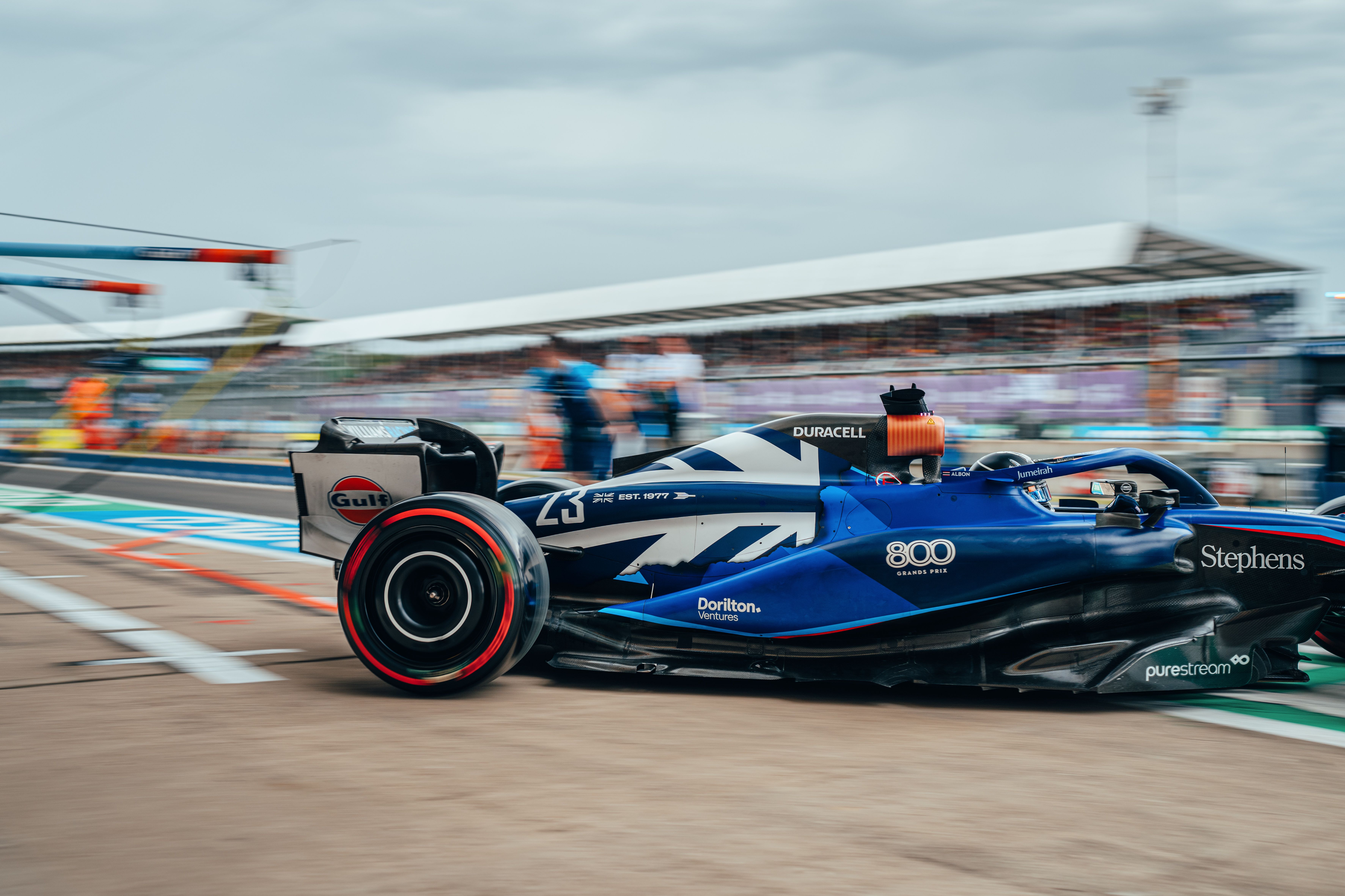 Some final miles before quali.