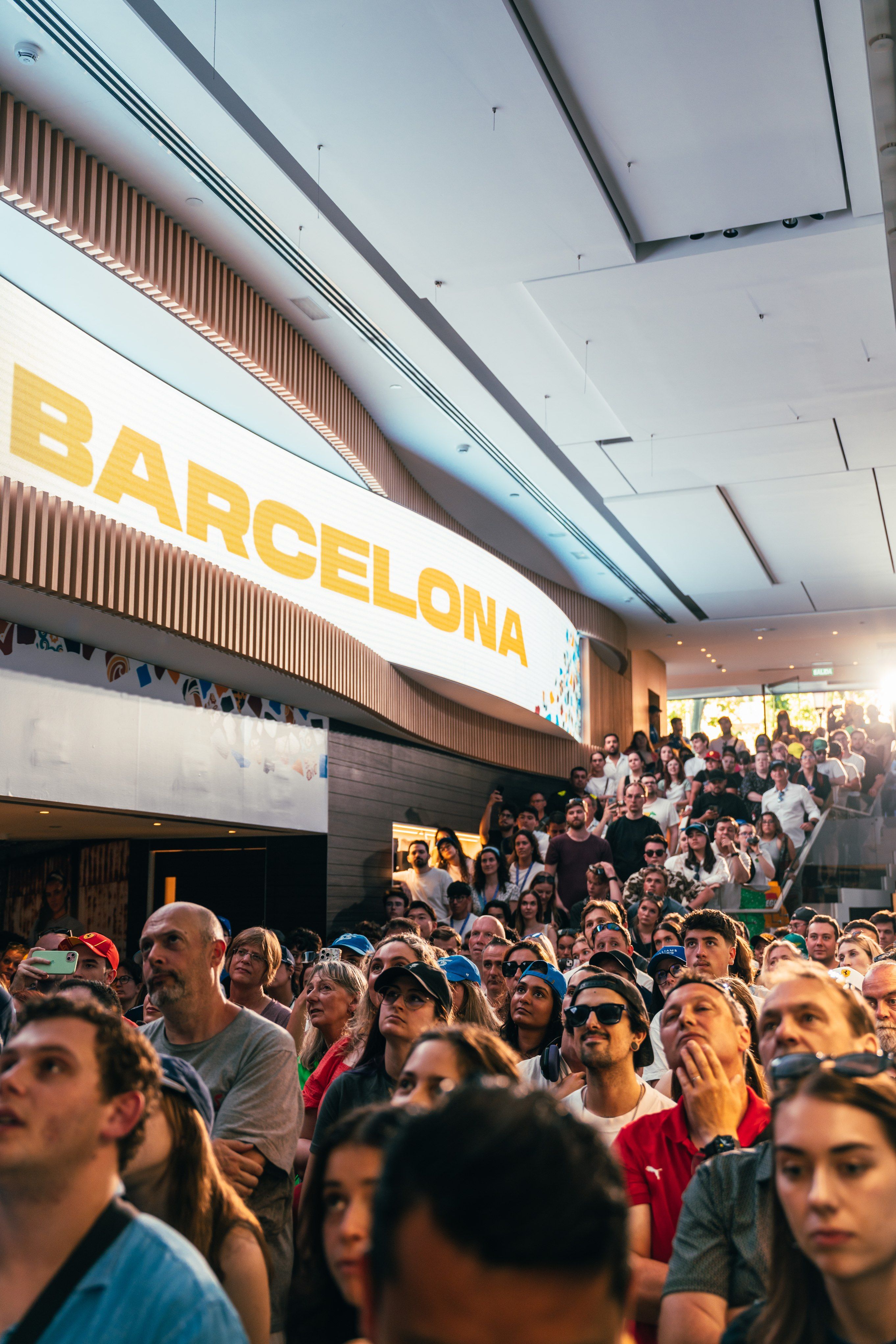 Hanging on our Team Principal's every word