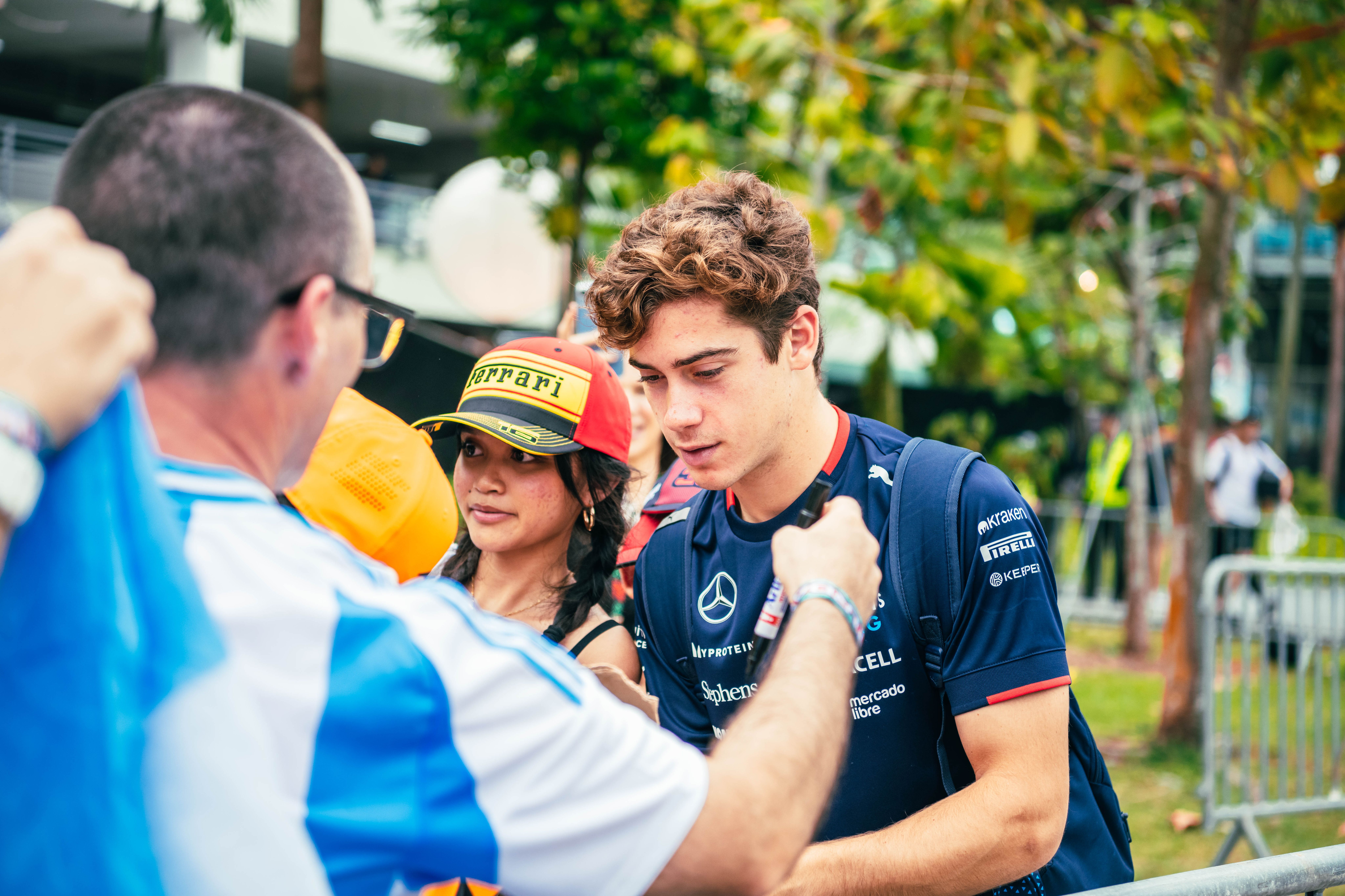 Plenty of Argentinian support in Singapore!