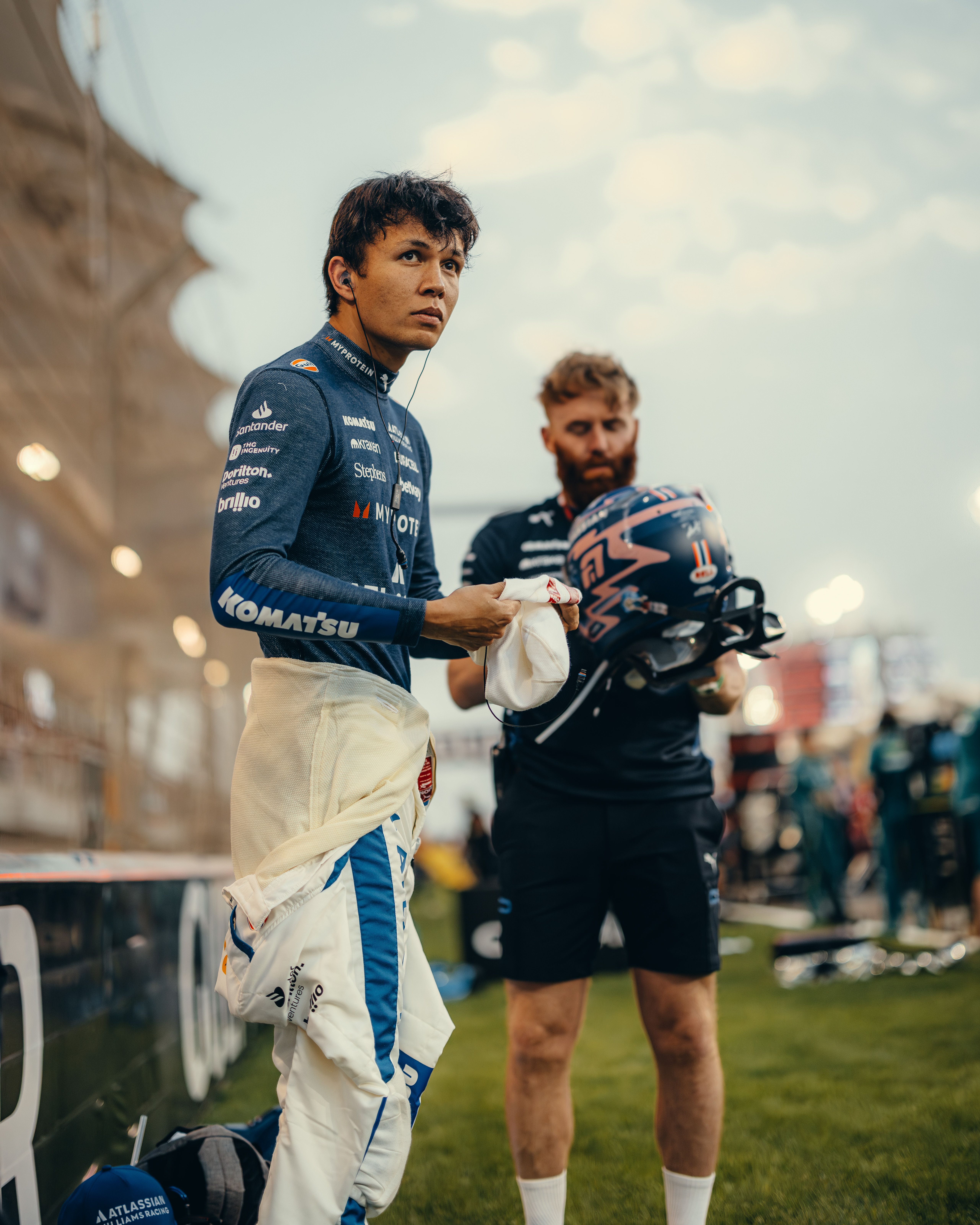 Alex and George do some final checks