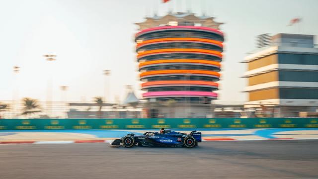 Alex set the most laps of anyone today with 121 tours of the Sakhir Circuit.
