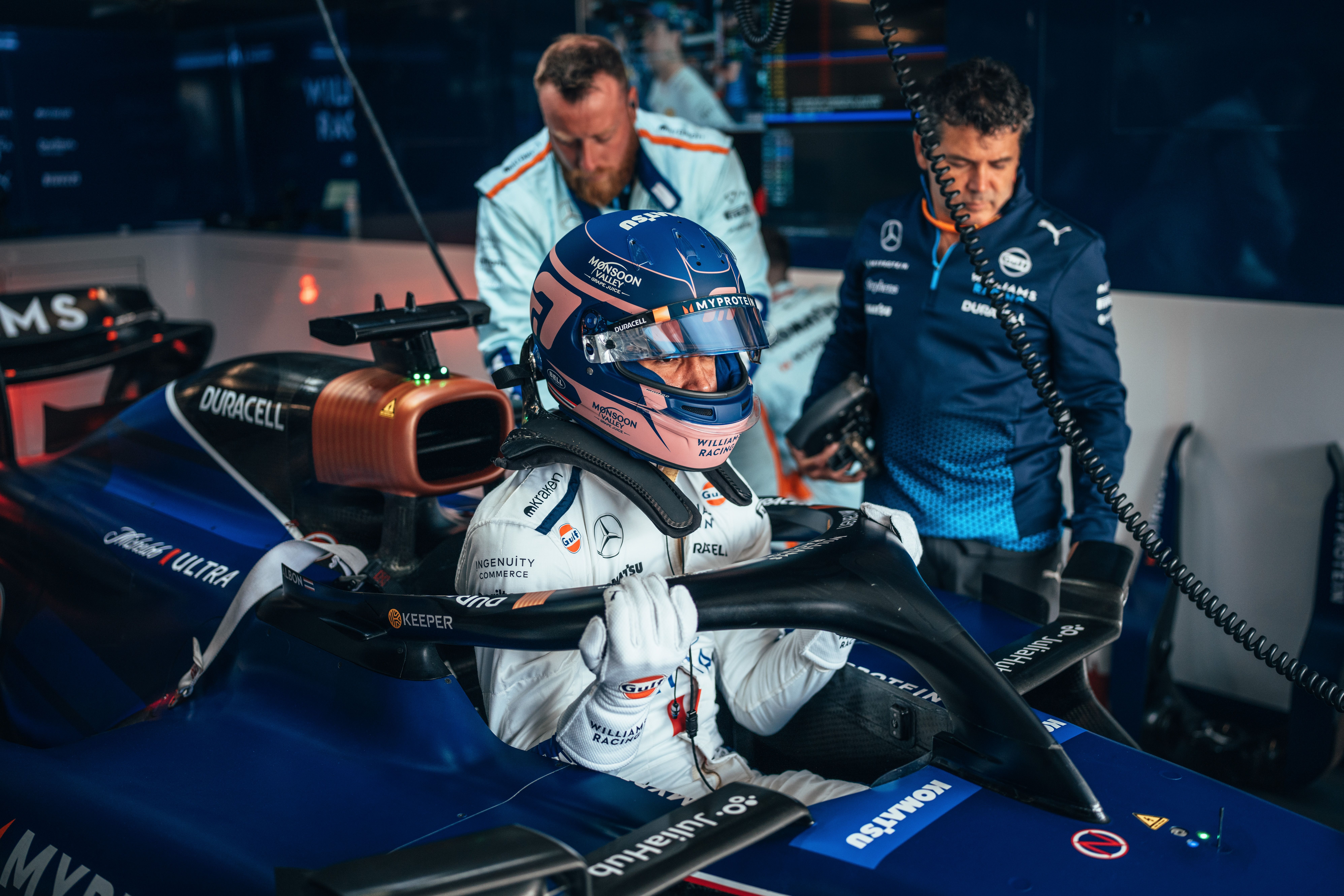 One final practice push ahead