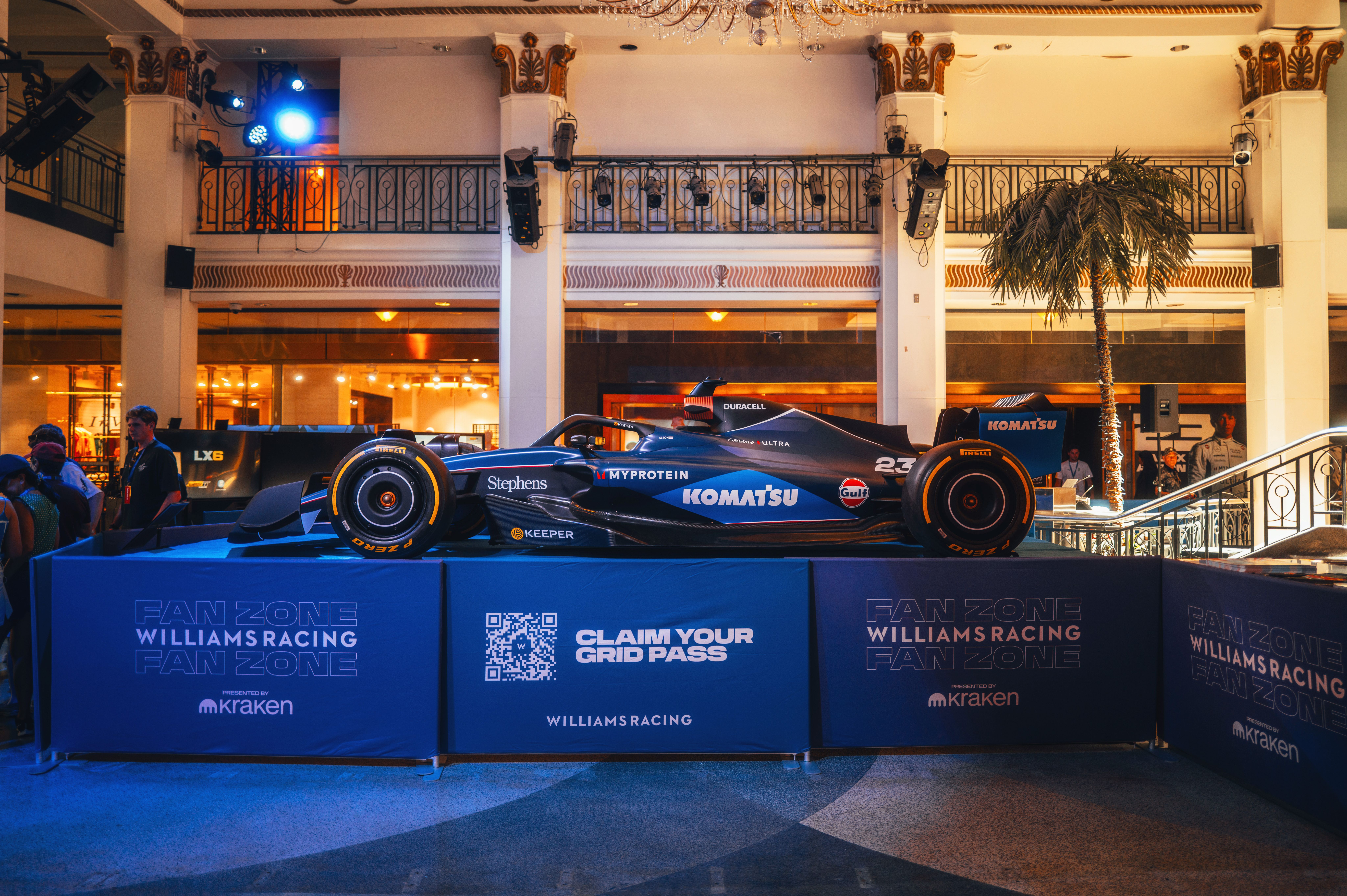 WATCH: A Tour of our Montreal Fan Zone | Atlassian Williams Racing