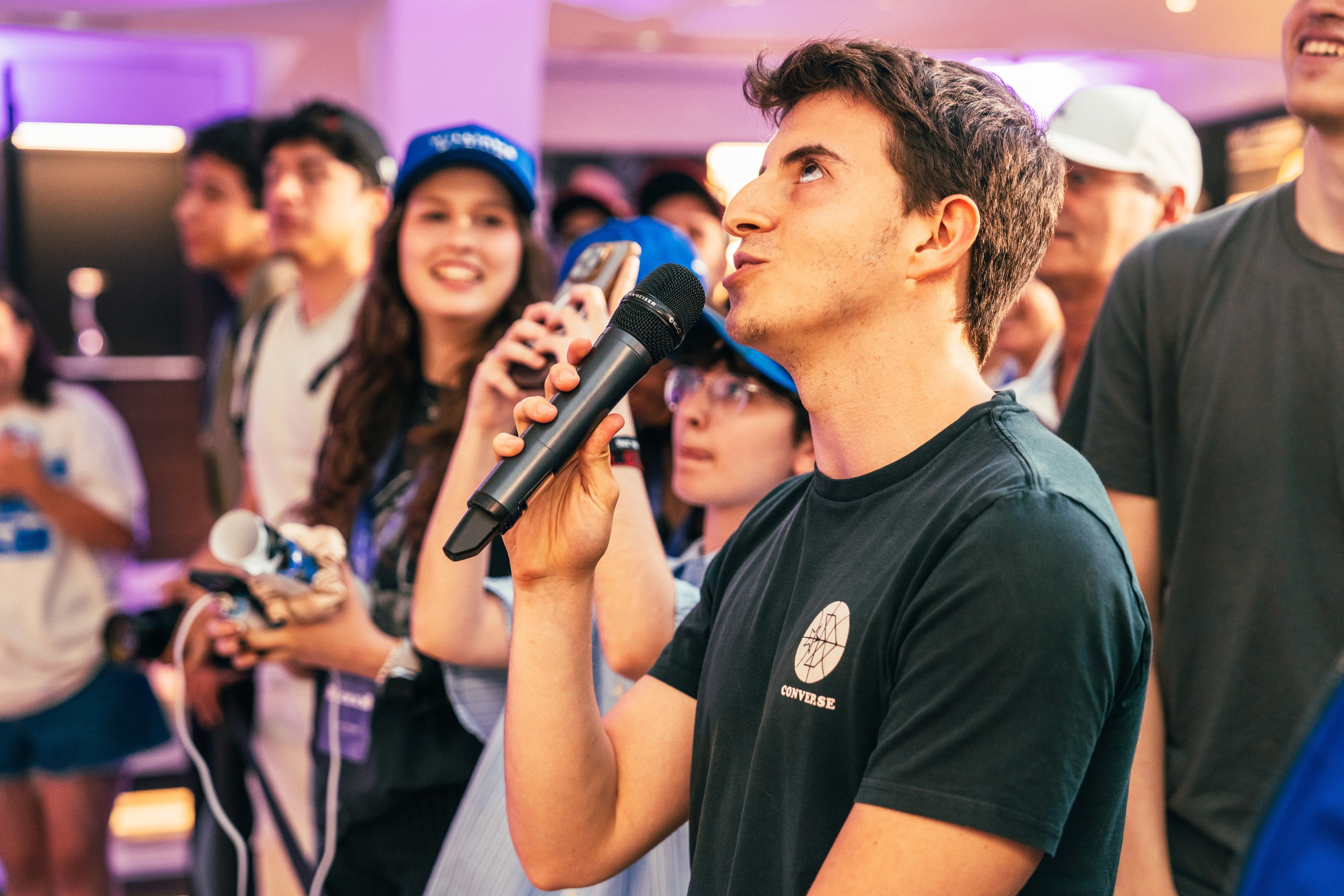 Not many other places allow you to speak directly to an F1 Team Principal