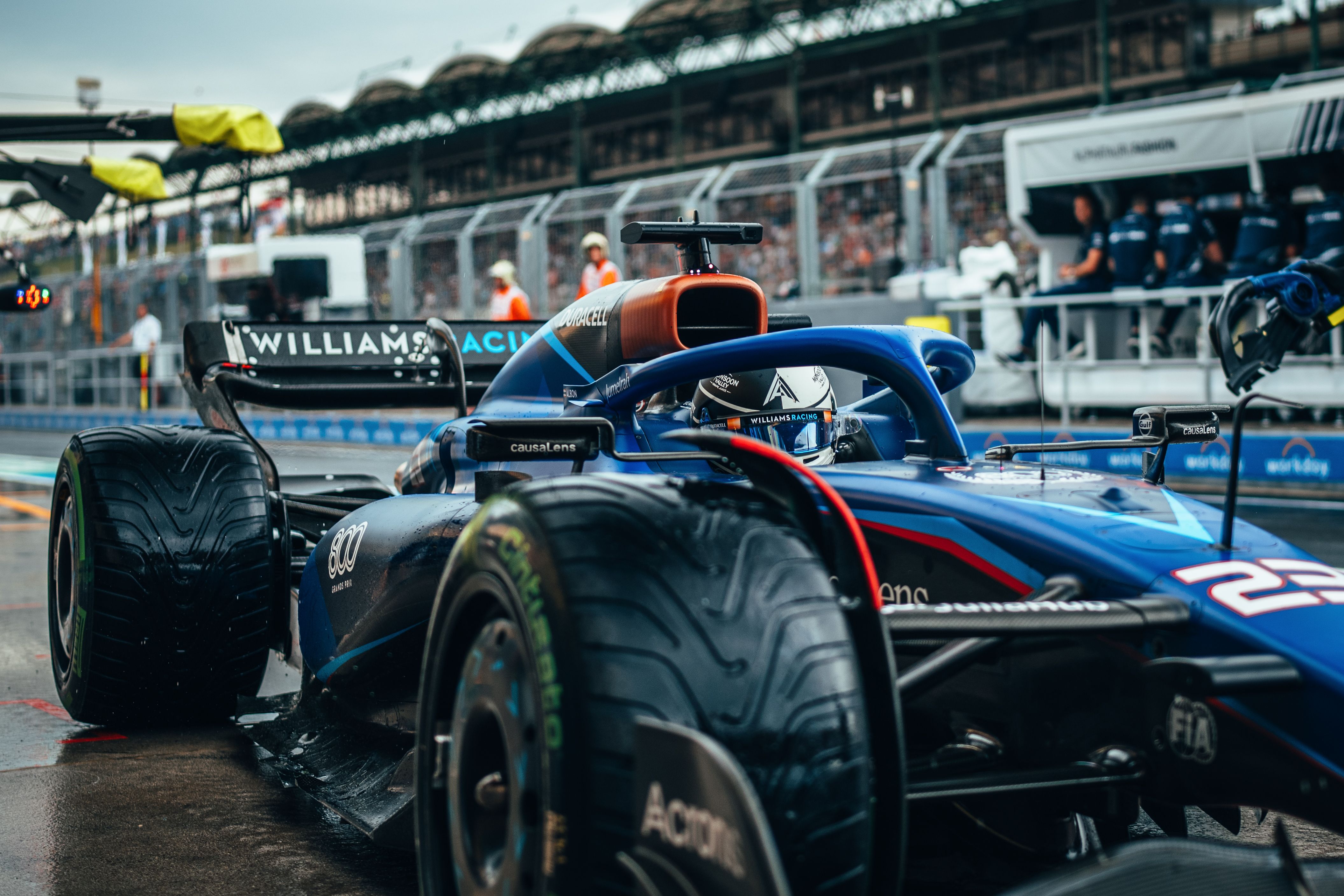 2023 Hungarian Grand Prix Practice Williams Racing