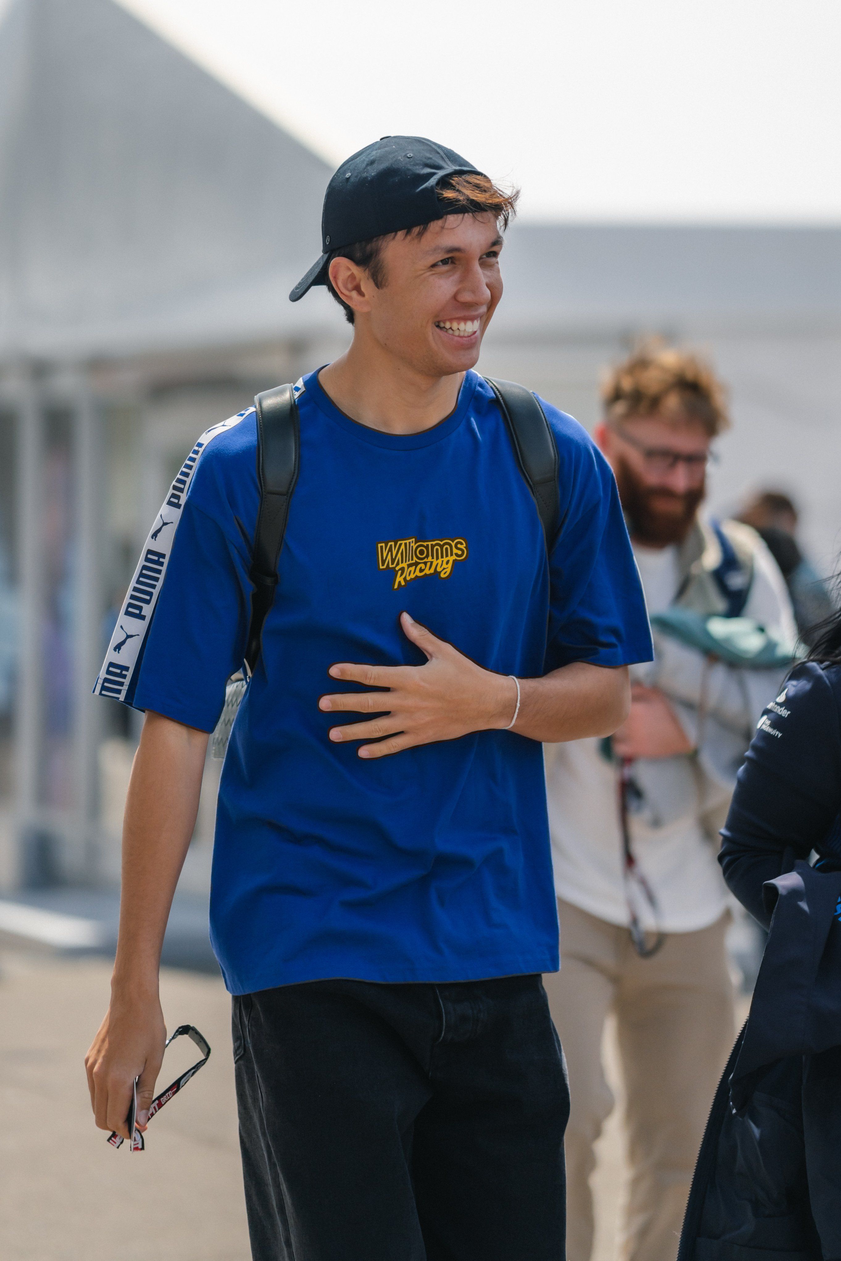 Looking the part in our Pitlane tee.