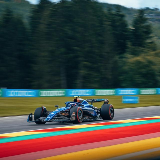 A solid start for Sarge as well, let’s head to Eau Rouge.
