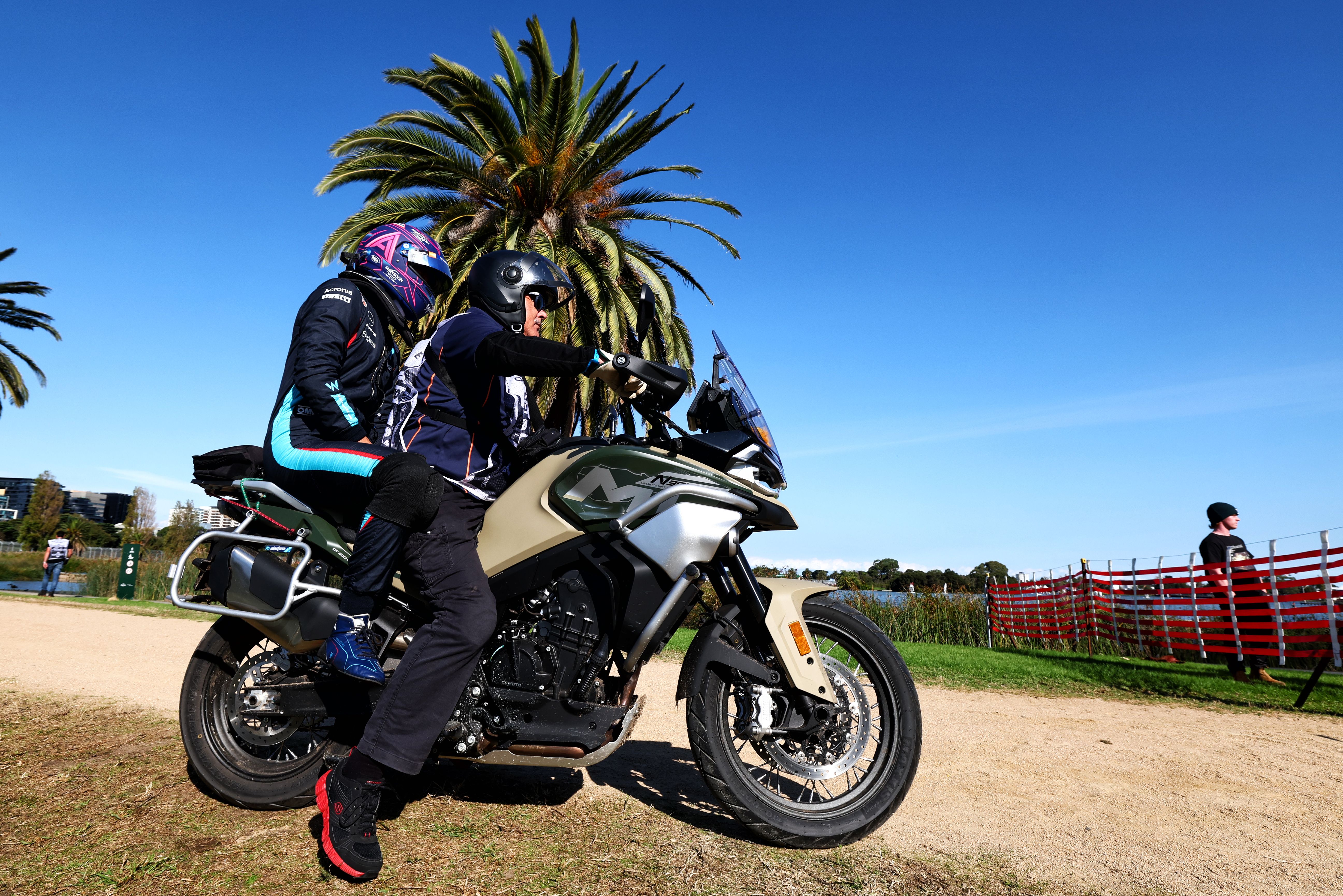 Sadly it wasn’t to be. Thankfully he was all OK after his accident.