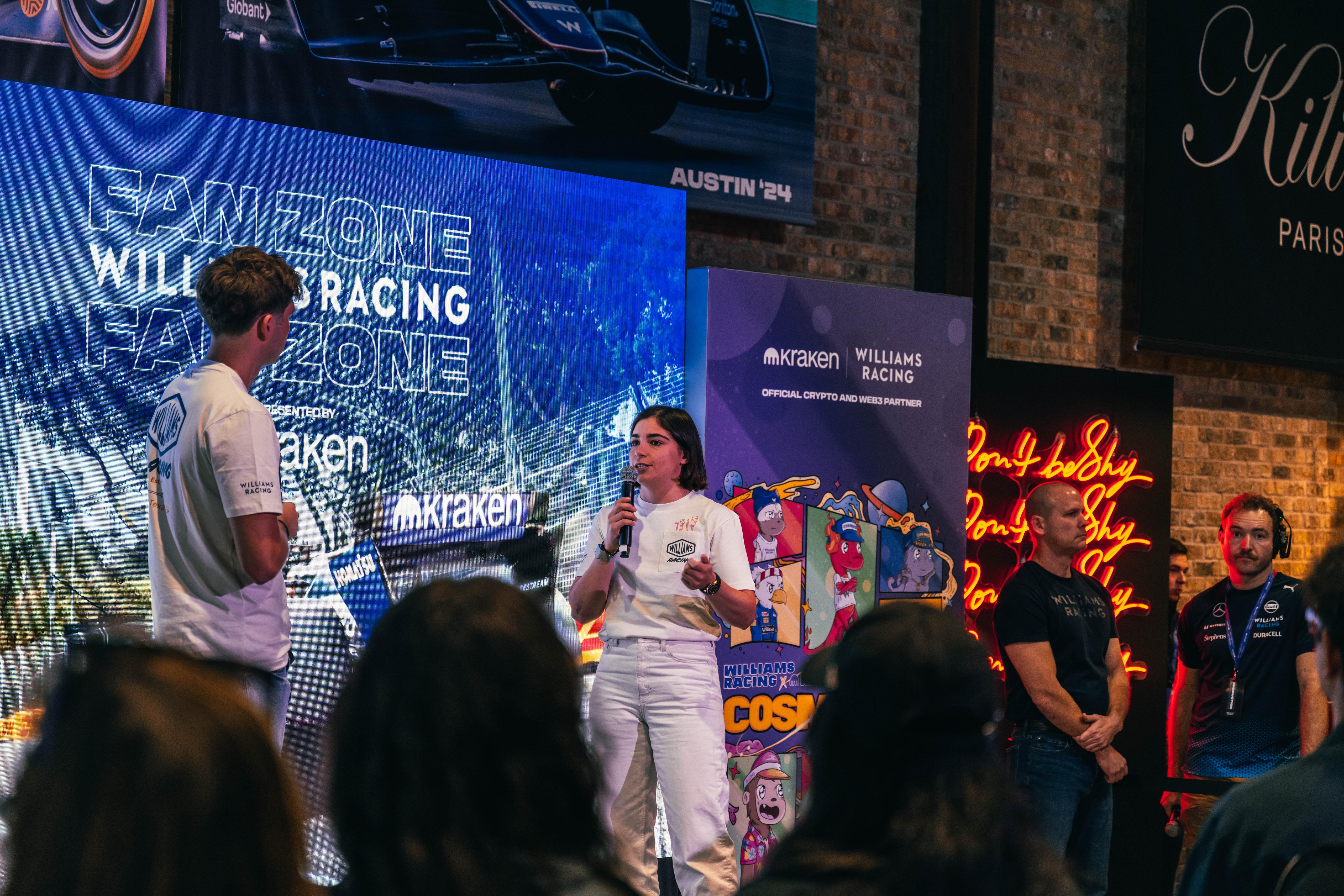 WATCH: Jamie's Austin Fan Zone Q&A | Atlassian Williams Racing