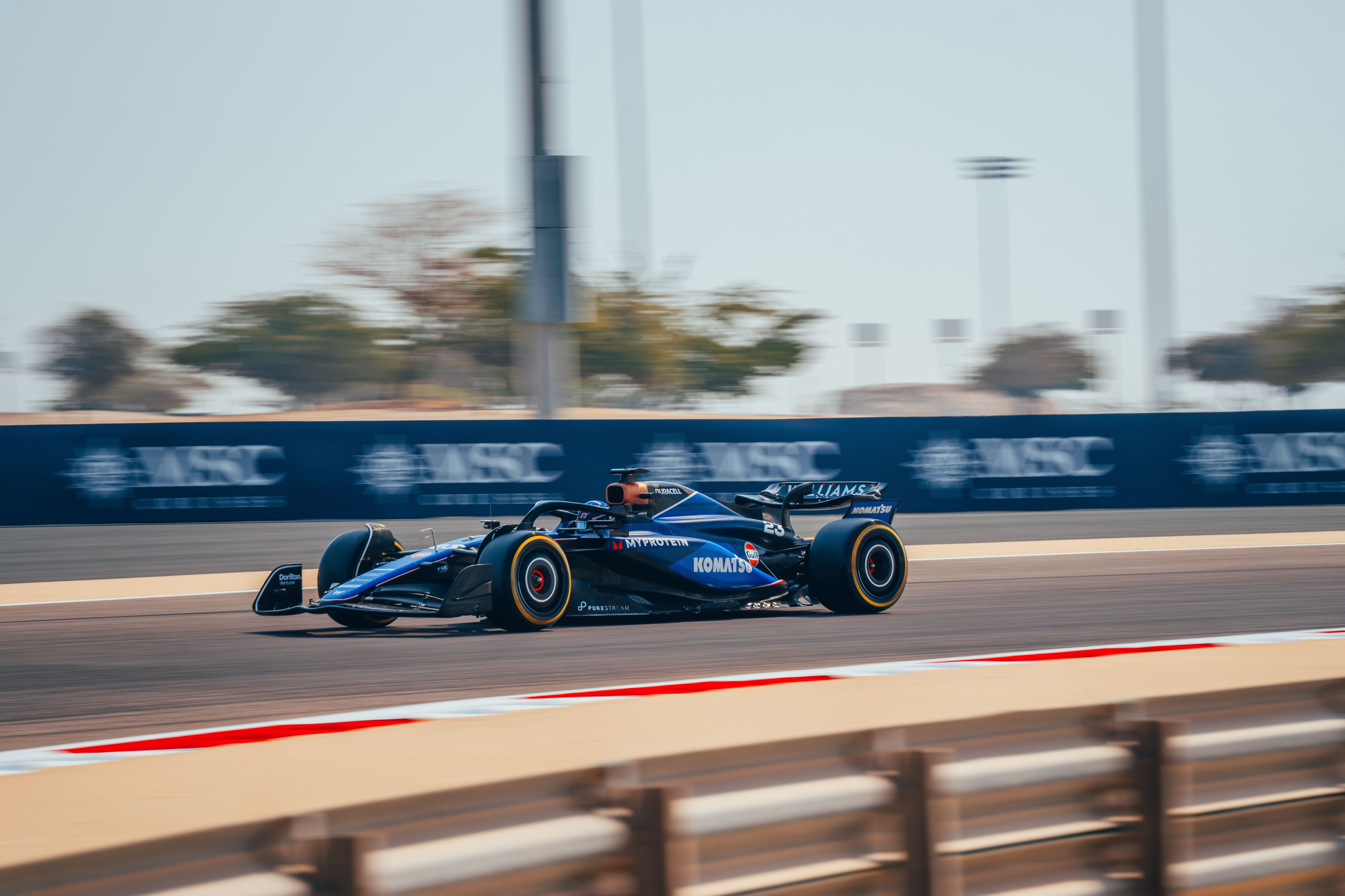 It was another disrupted day, but Alex kept his cool throughout.