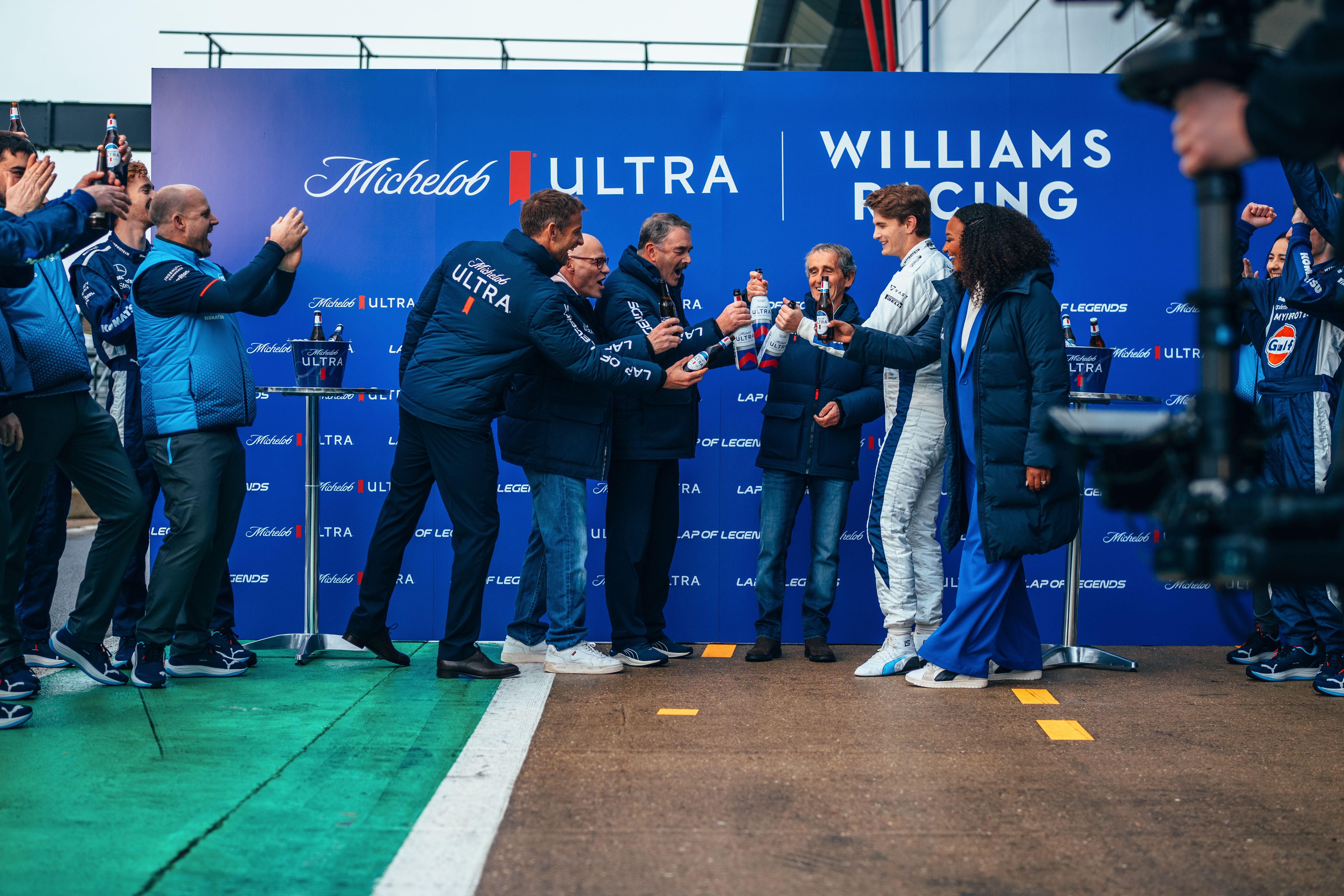 A toast is in order.