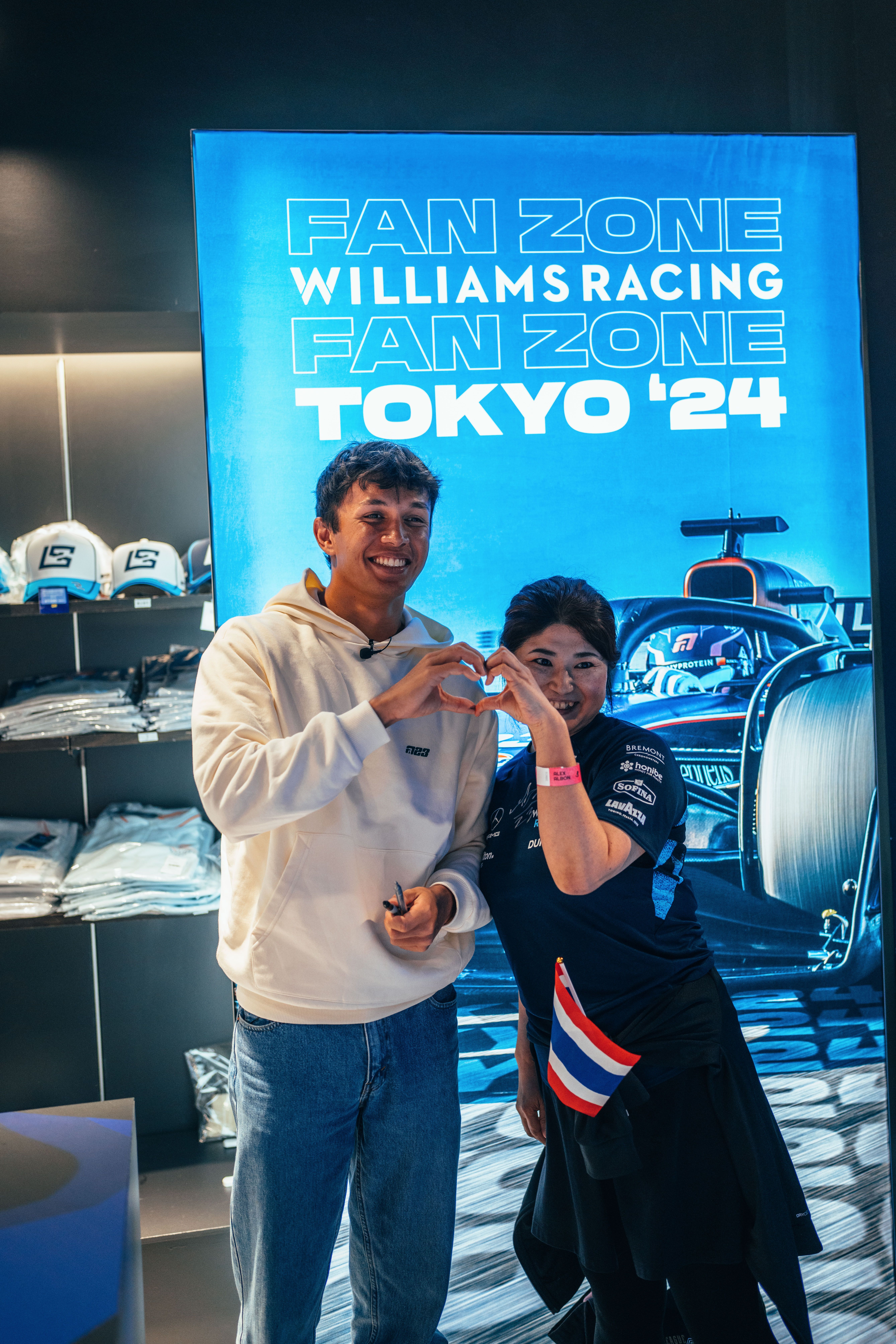 Then a chance to Meet and Greet the fans.