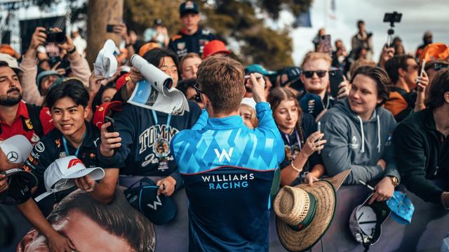 What a welcome for Logan’s first Australian Grand Prix Saturday.
