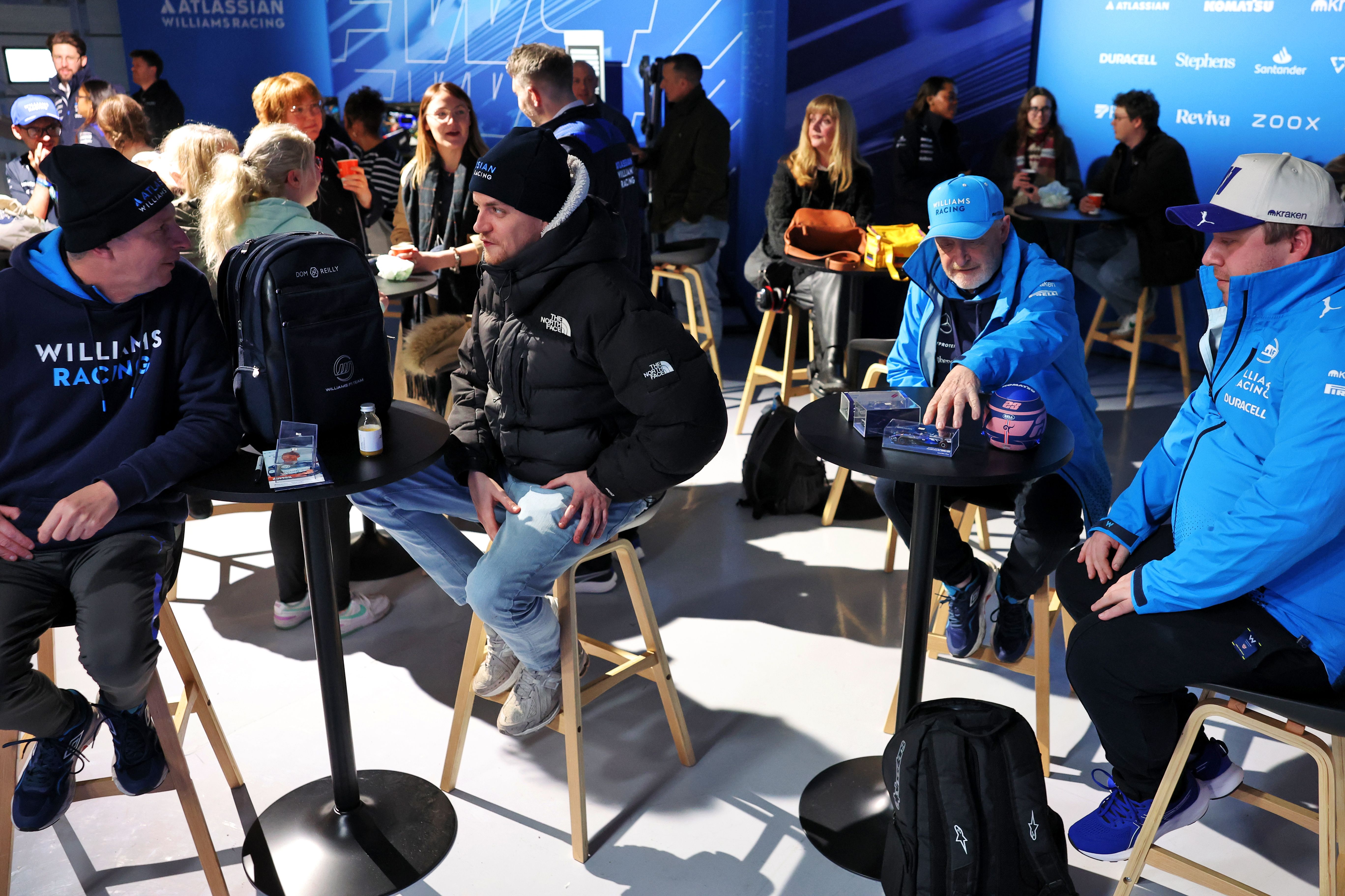 Some of our lucky FW47 ticket winners get set.