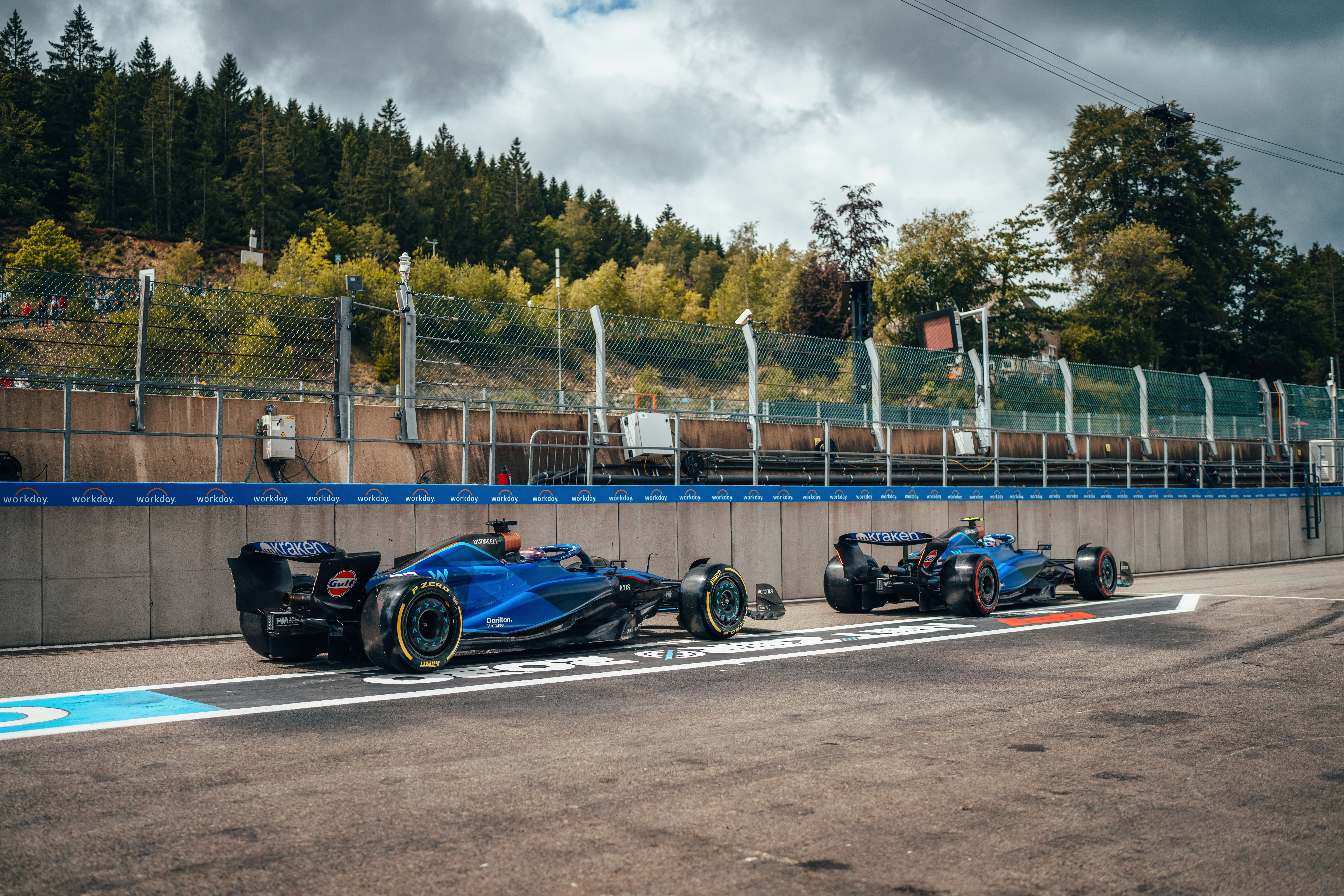 Almost time to race.