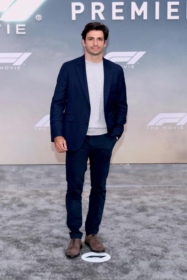 Atlassian Williams Racing driver Carlos Sainz at the F1 The Movie Premiere in New York City