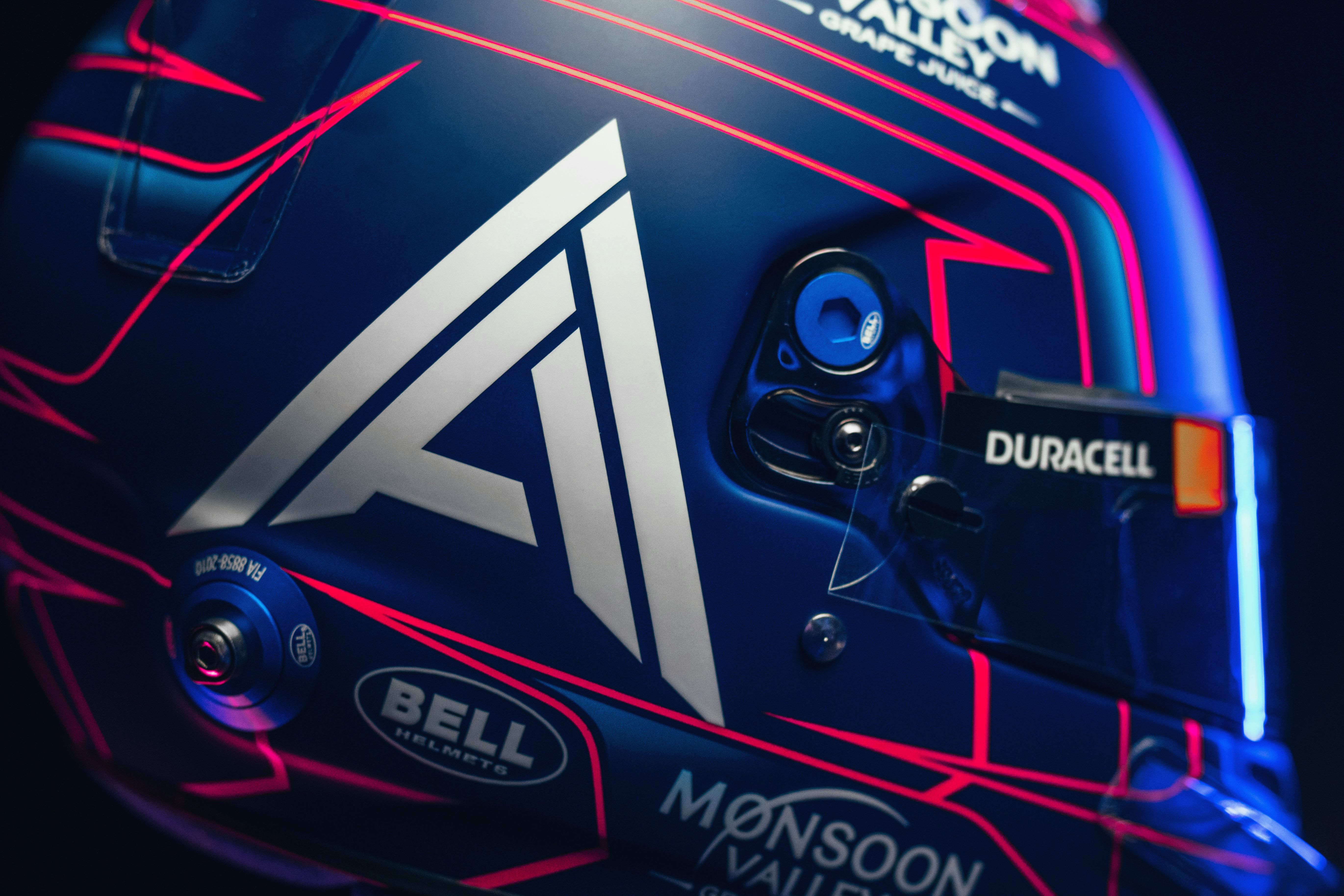 Albono’s logo features on both sides and the top