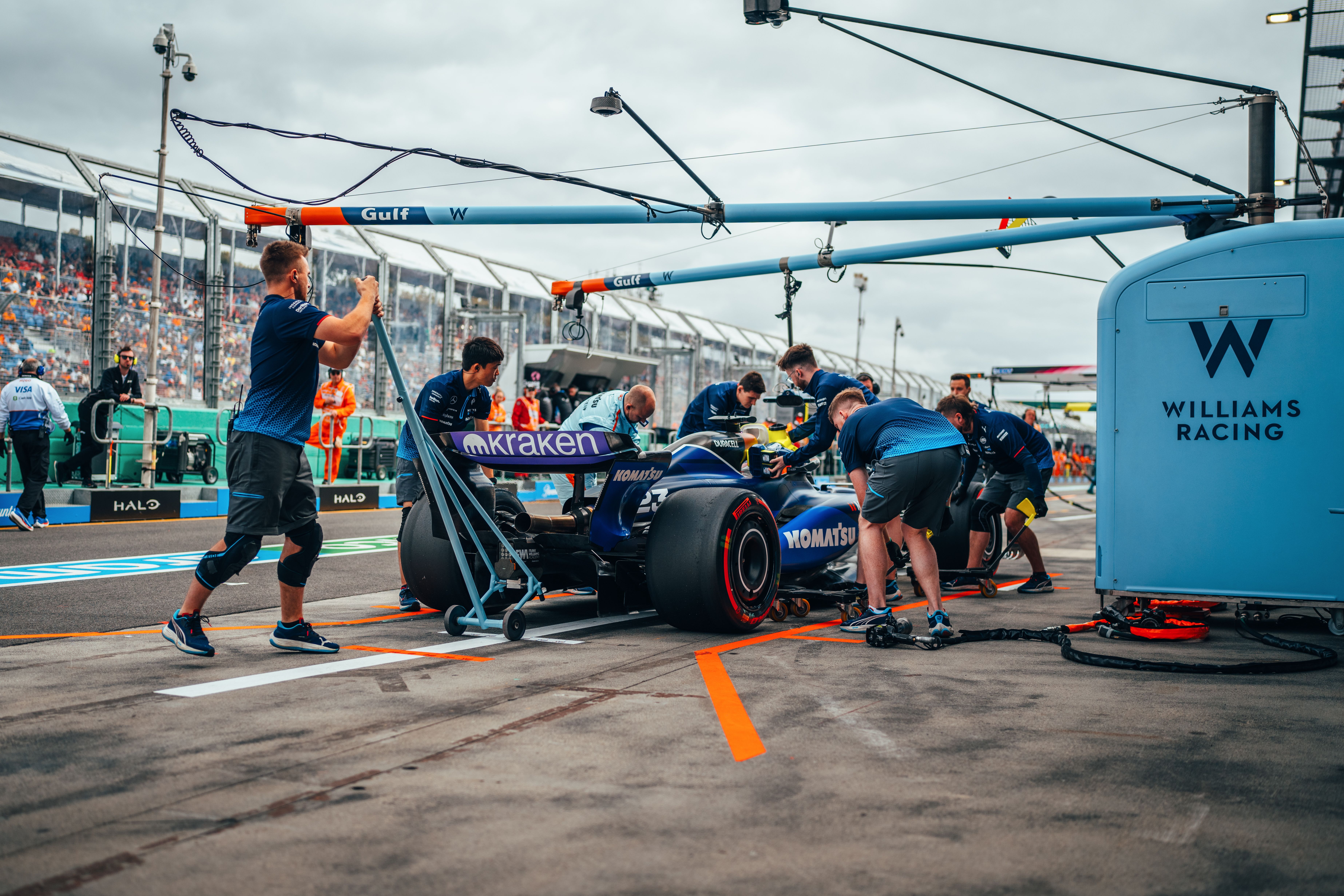 Going through rehearsals