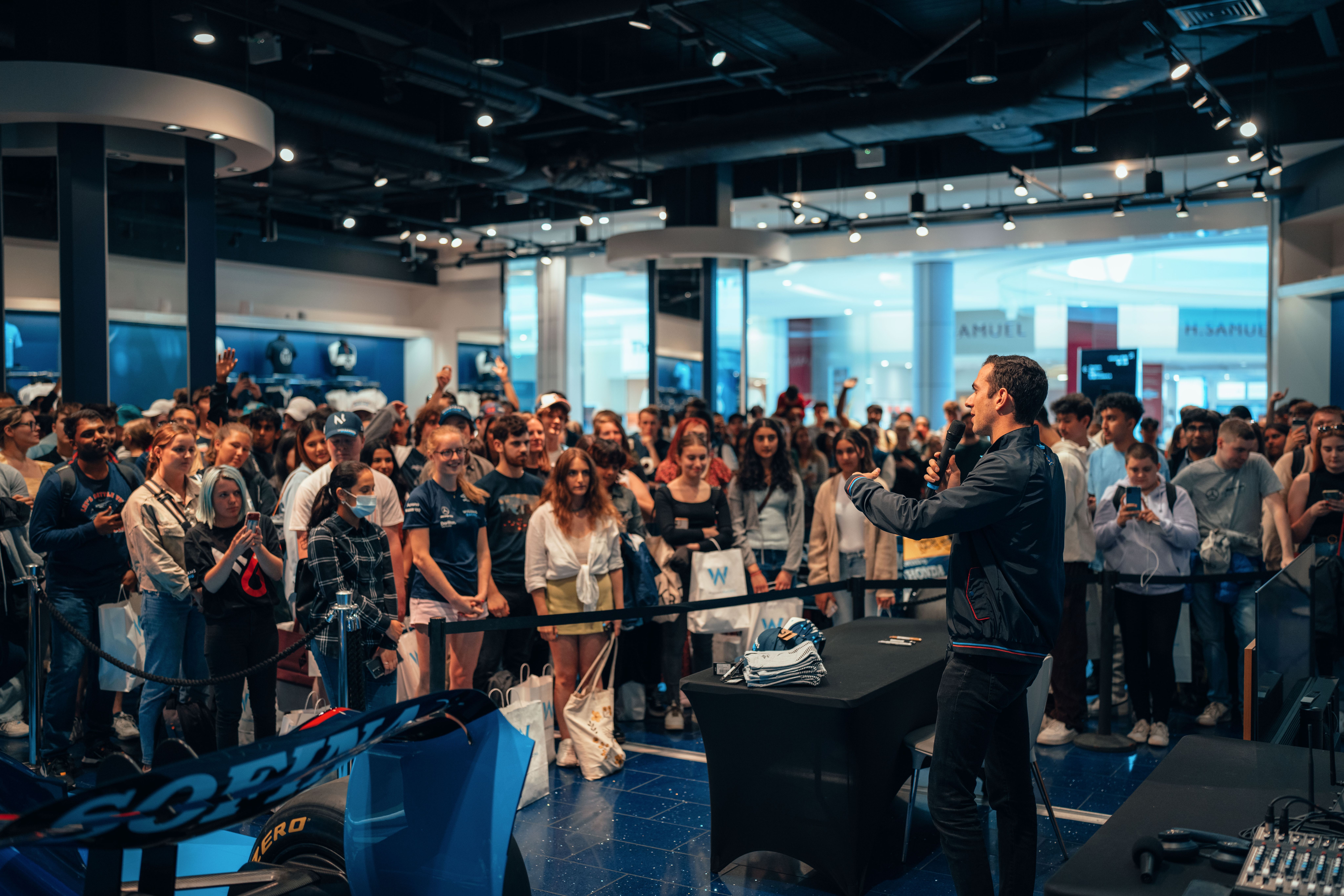 He’s a crowd pleaser