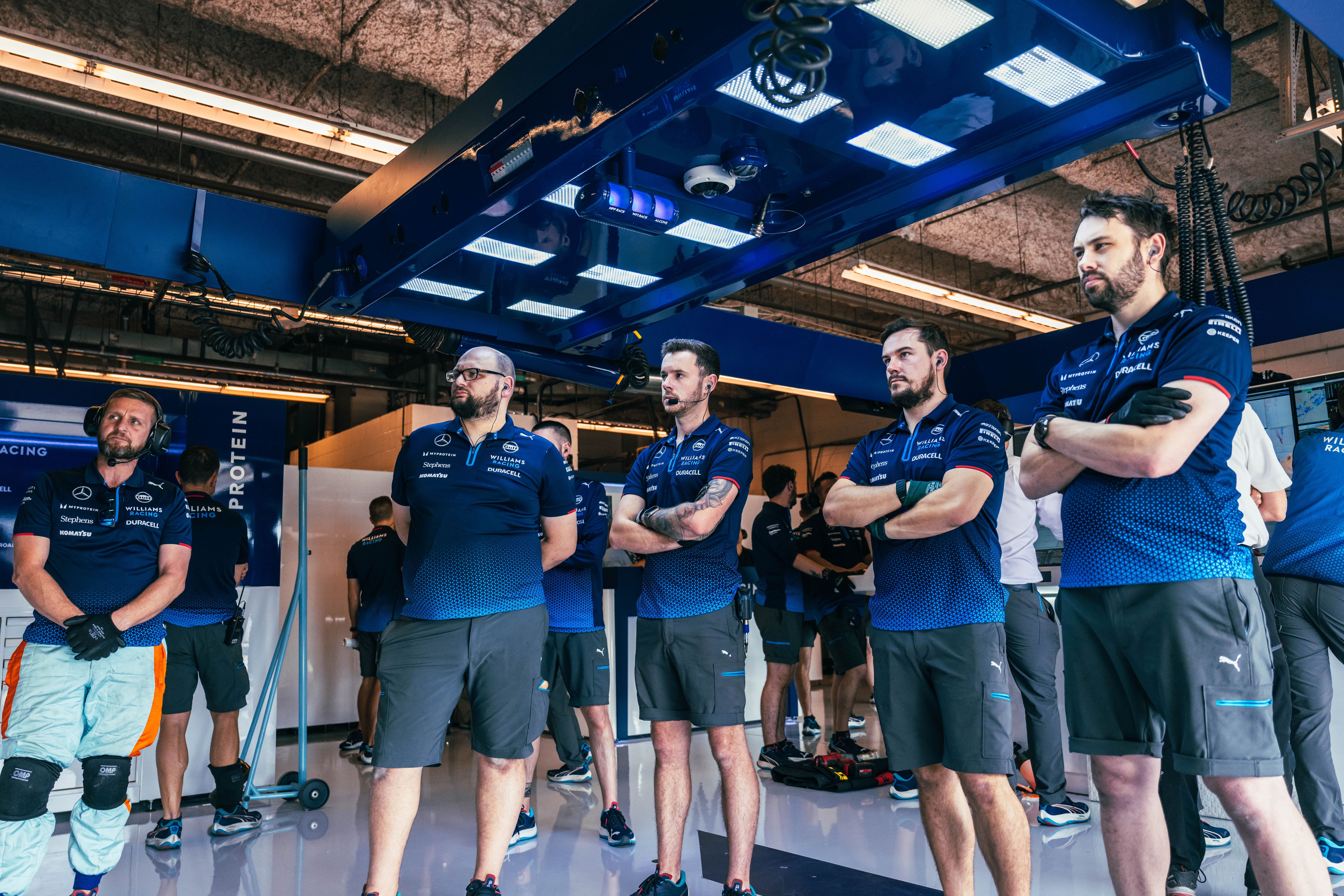 Full attention from the garage