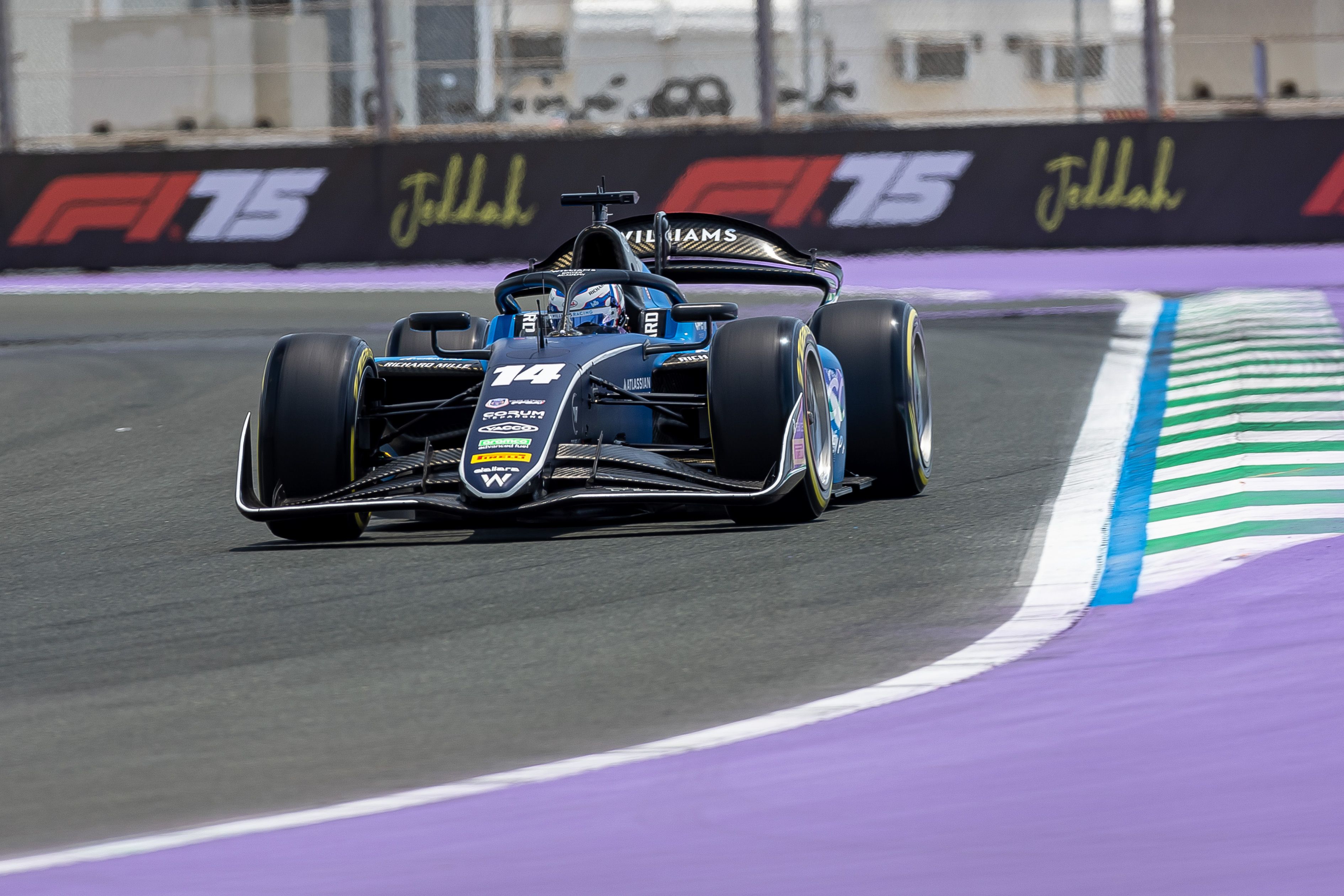 Victor's solid weekend began on Friday, continuing his streak of qualifying on the front row.