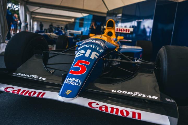 The famous "Red 5" is synonymous with Williams.