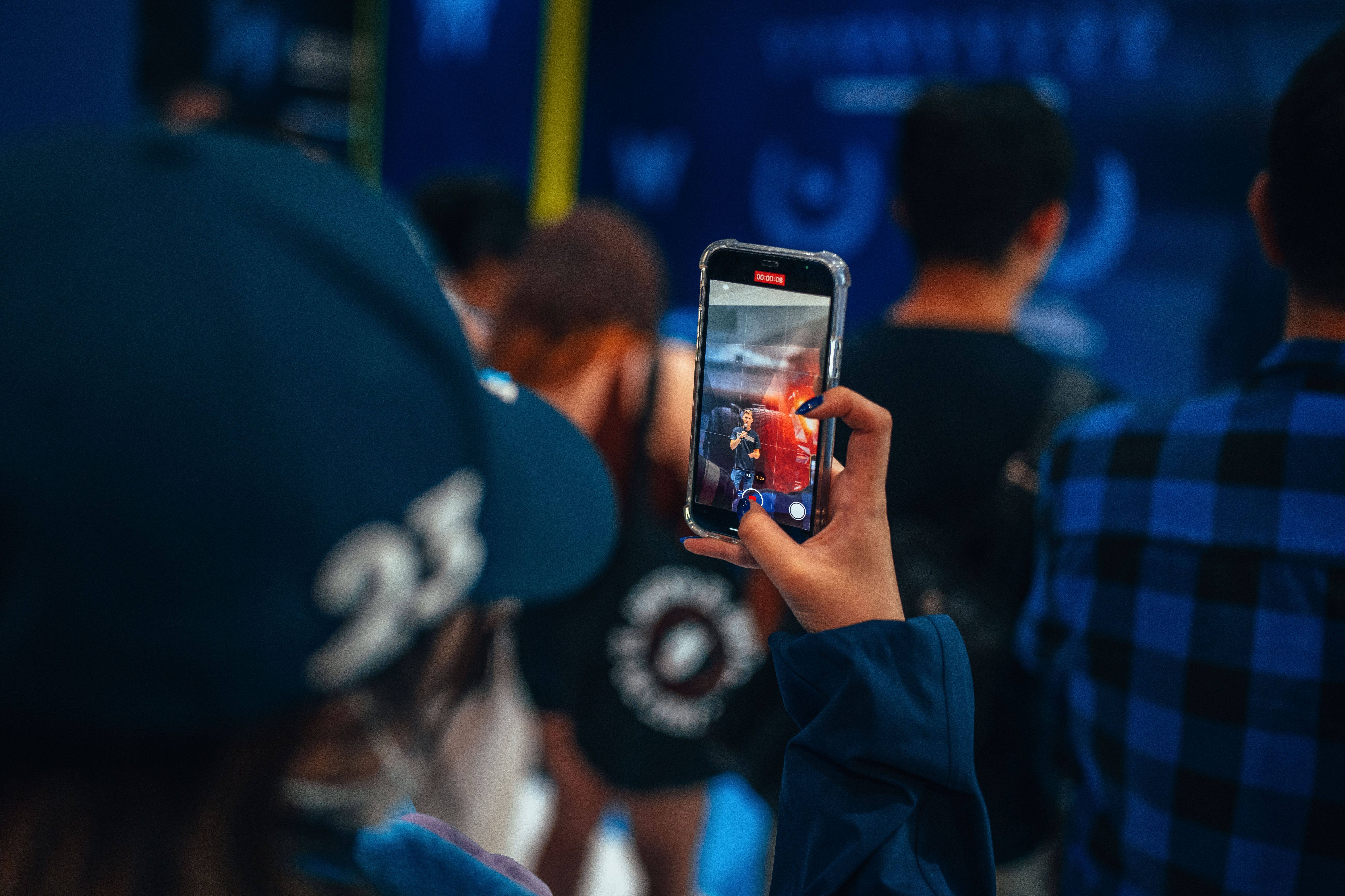 Plenty came down to see our American racer