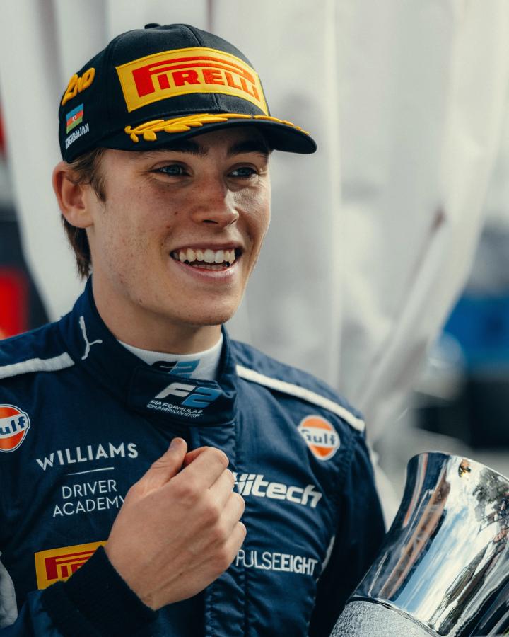 Luke Browning Williams Racing Driver Academy