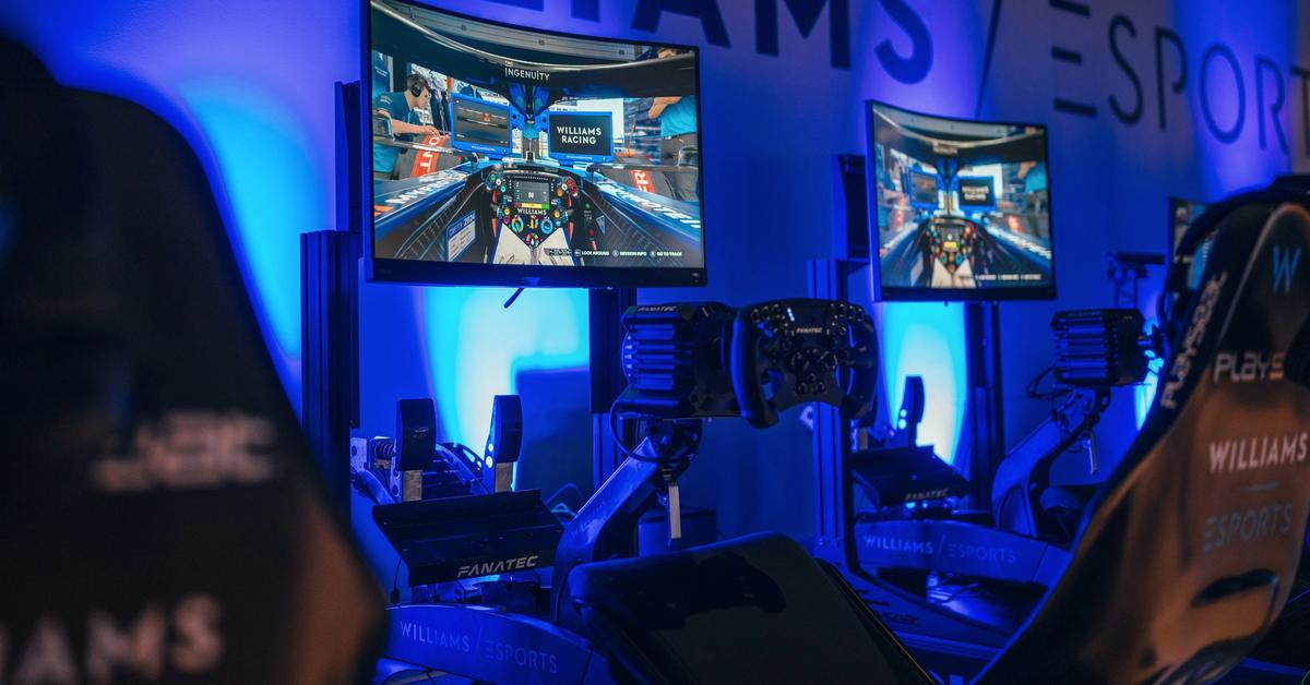 Race a Williams Esports sim at Silverstone | Atlassian Williams Racing
