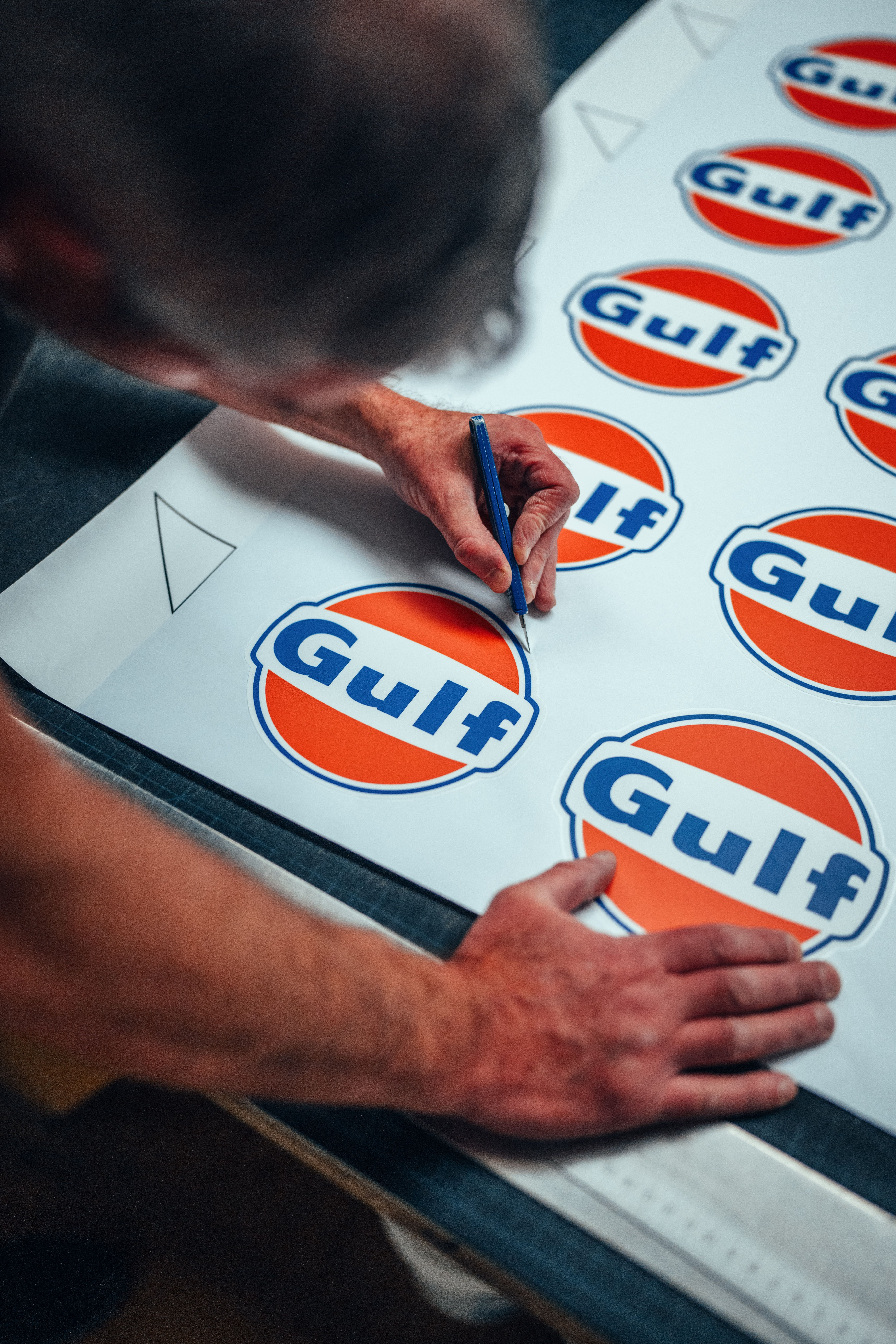 It’s a fine art! We’ll be seeing plenty more of these logos at Rounds 16 to 18…