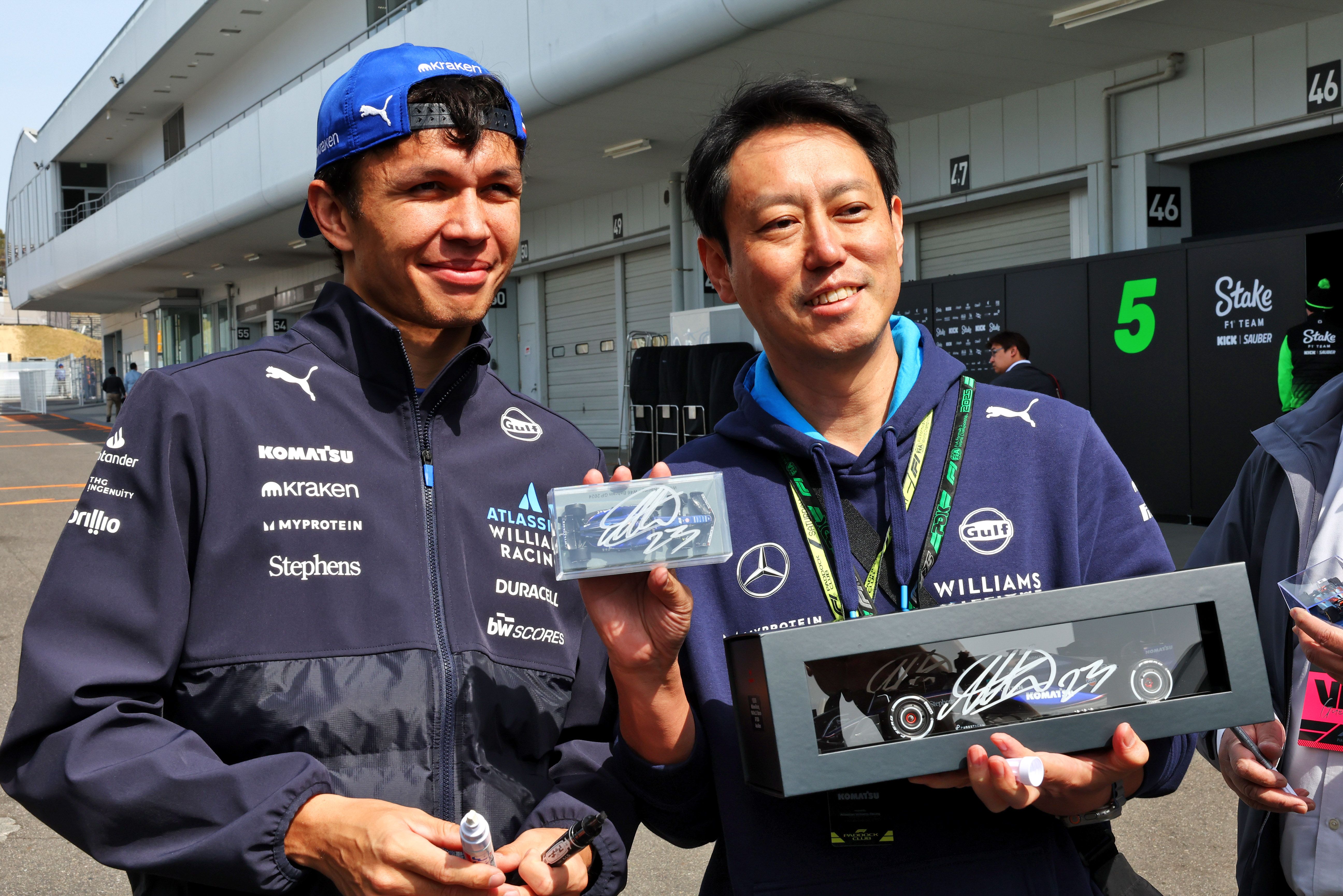 Alex makes sure it's an unforgettable day for his supporters