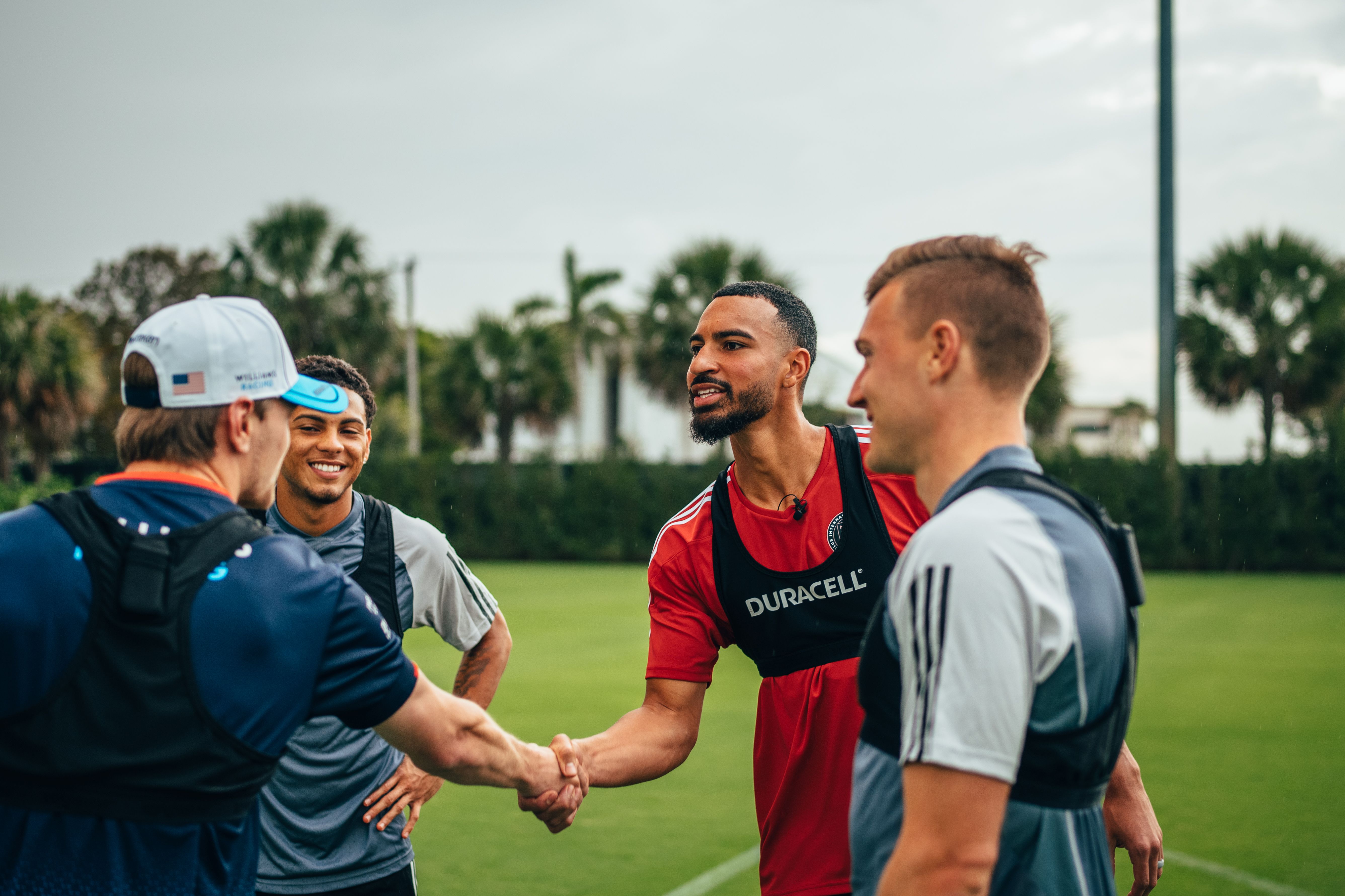 Meeting Drake Callender, Robert Taylor, Julian Gressel and David Ruiz