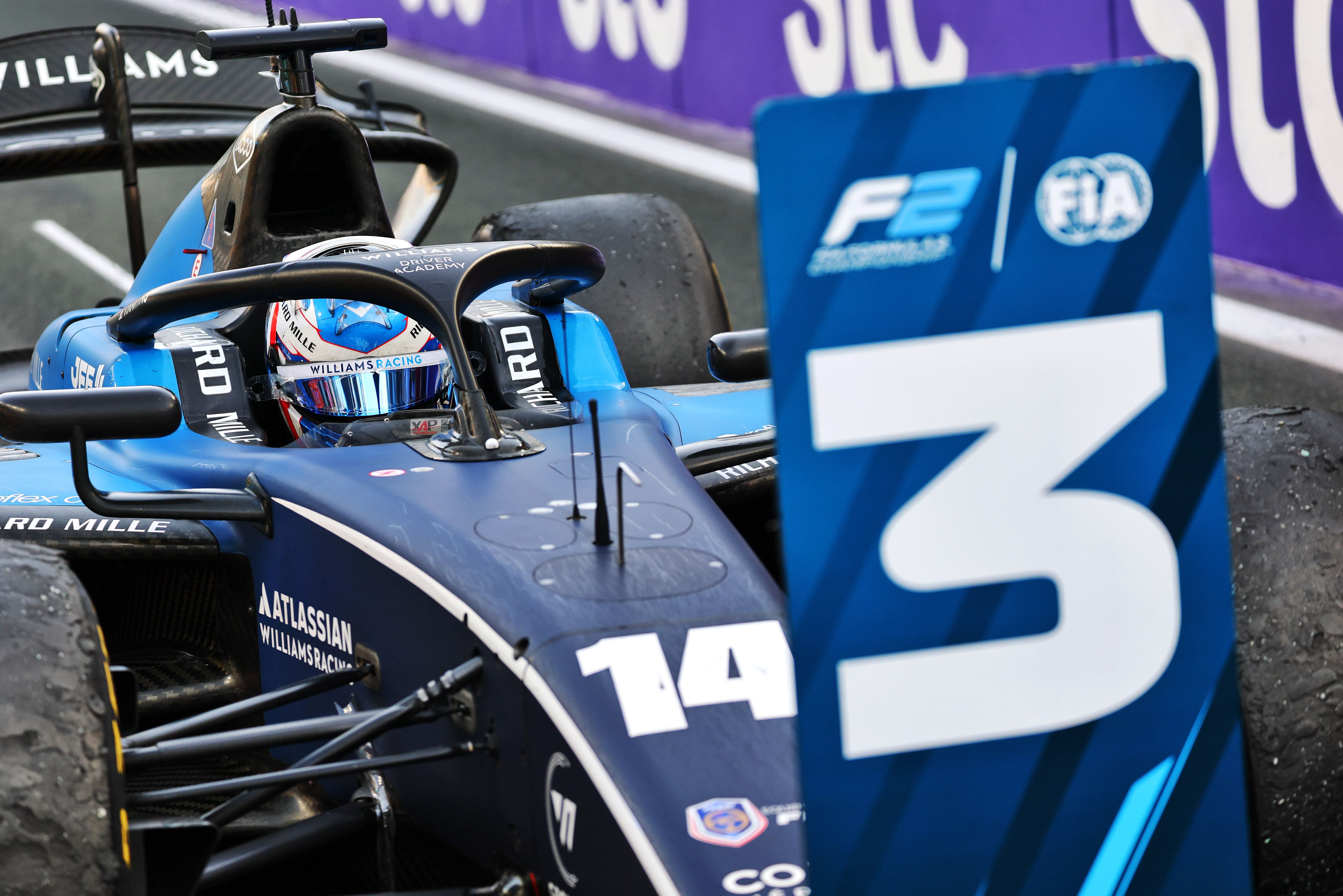 His first trip to the F2 rostrum as a member of the Williams Racing Driver Academy.
