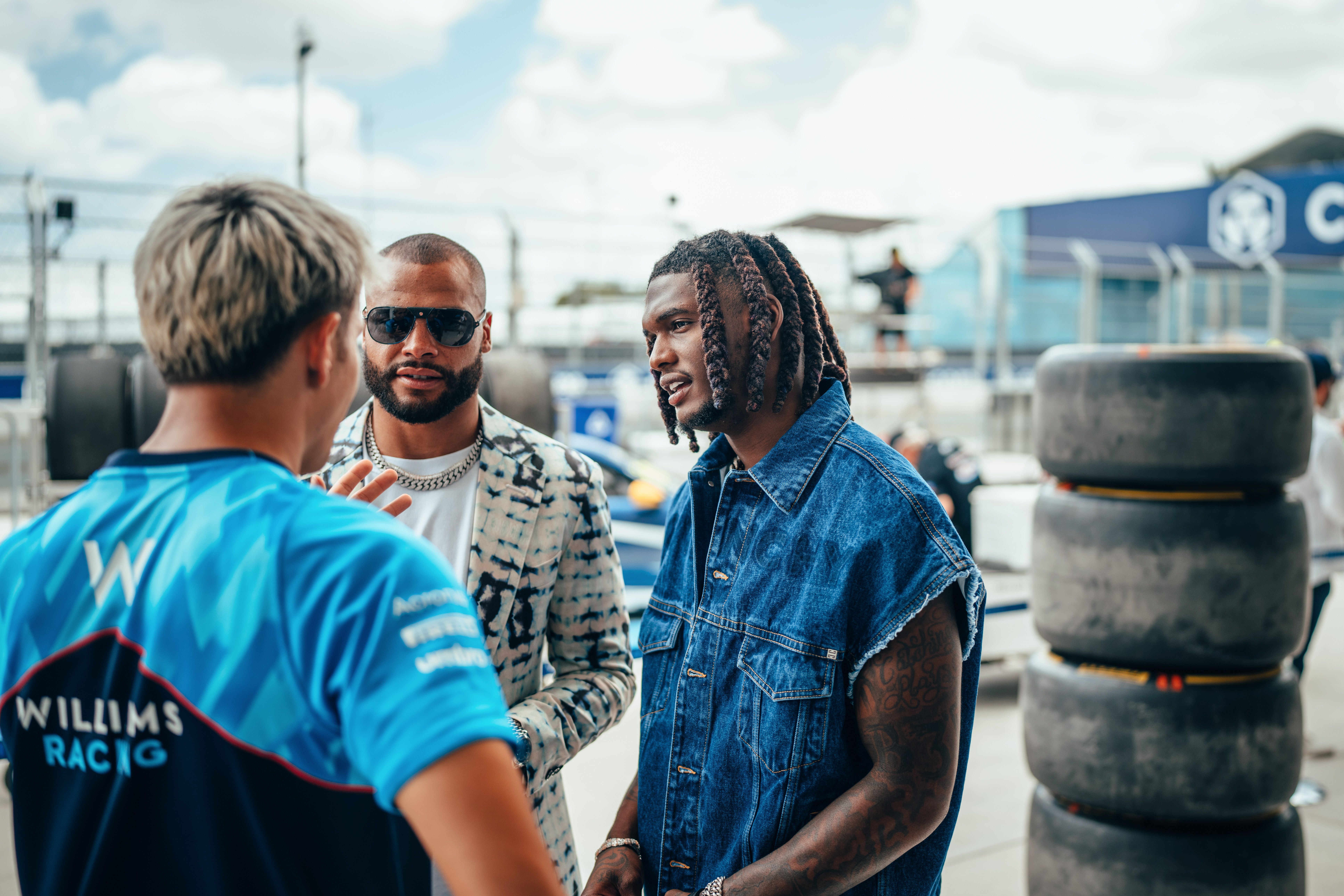 Dak Prescott and Ceedee Lamb get introduced to Alex's world.