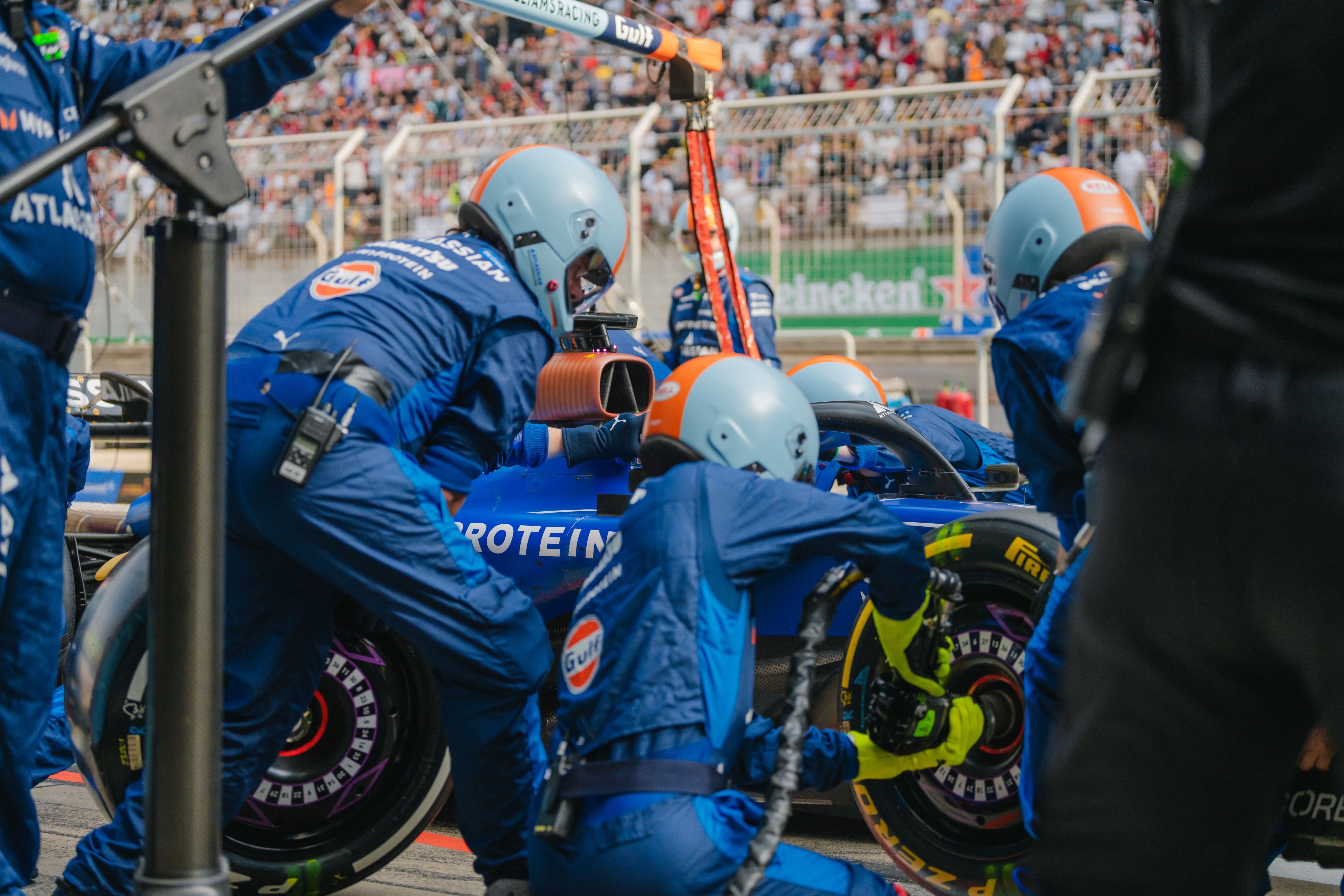 Tyre whispering for both cars saw just two pit stops in our race