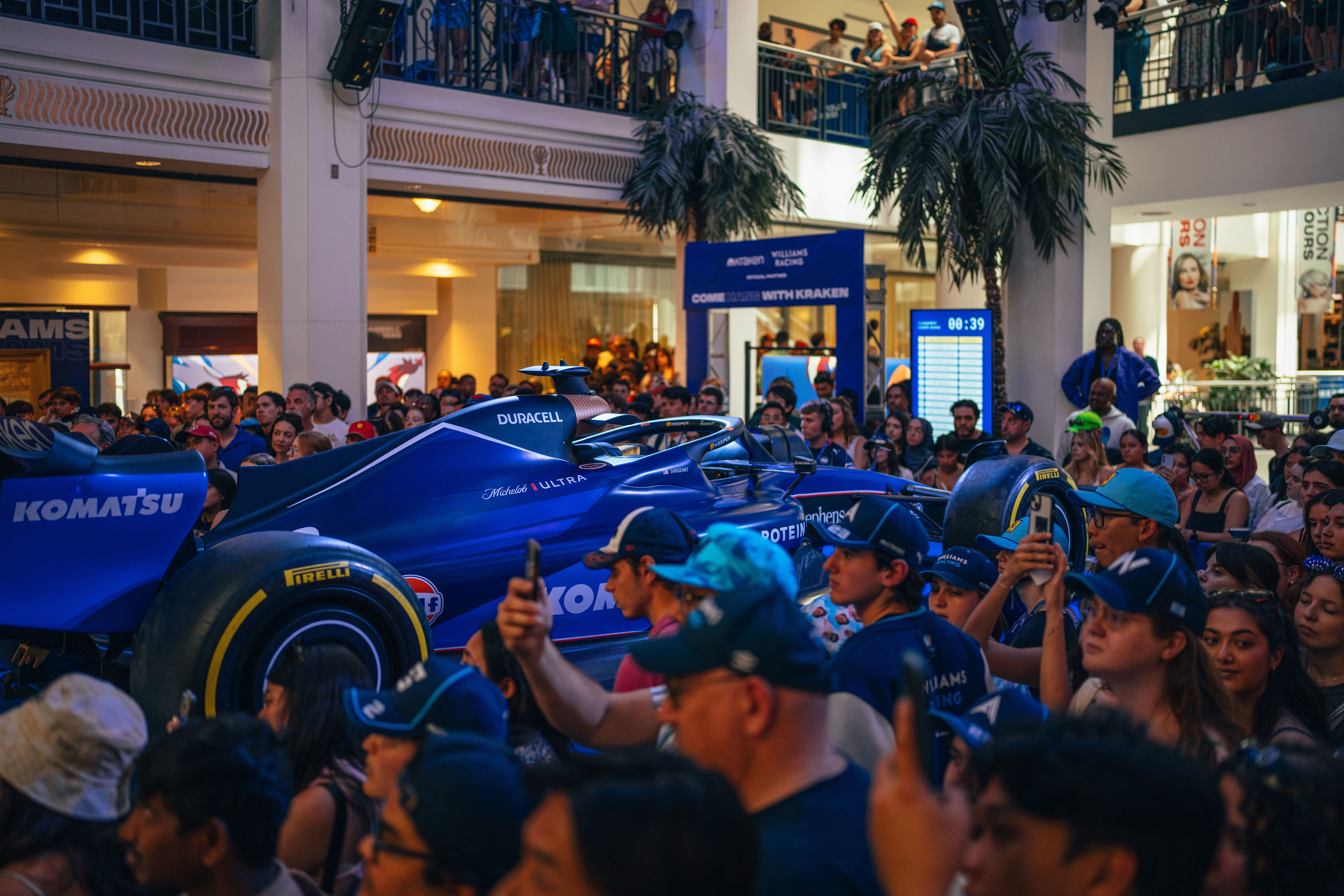 Lots of happy faces at our Fan Zone, presented by Kraken.