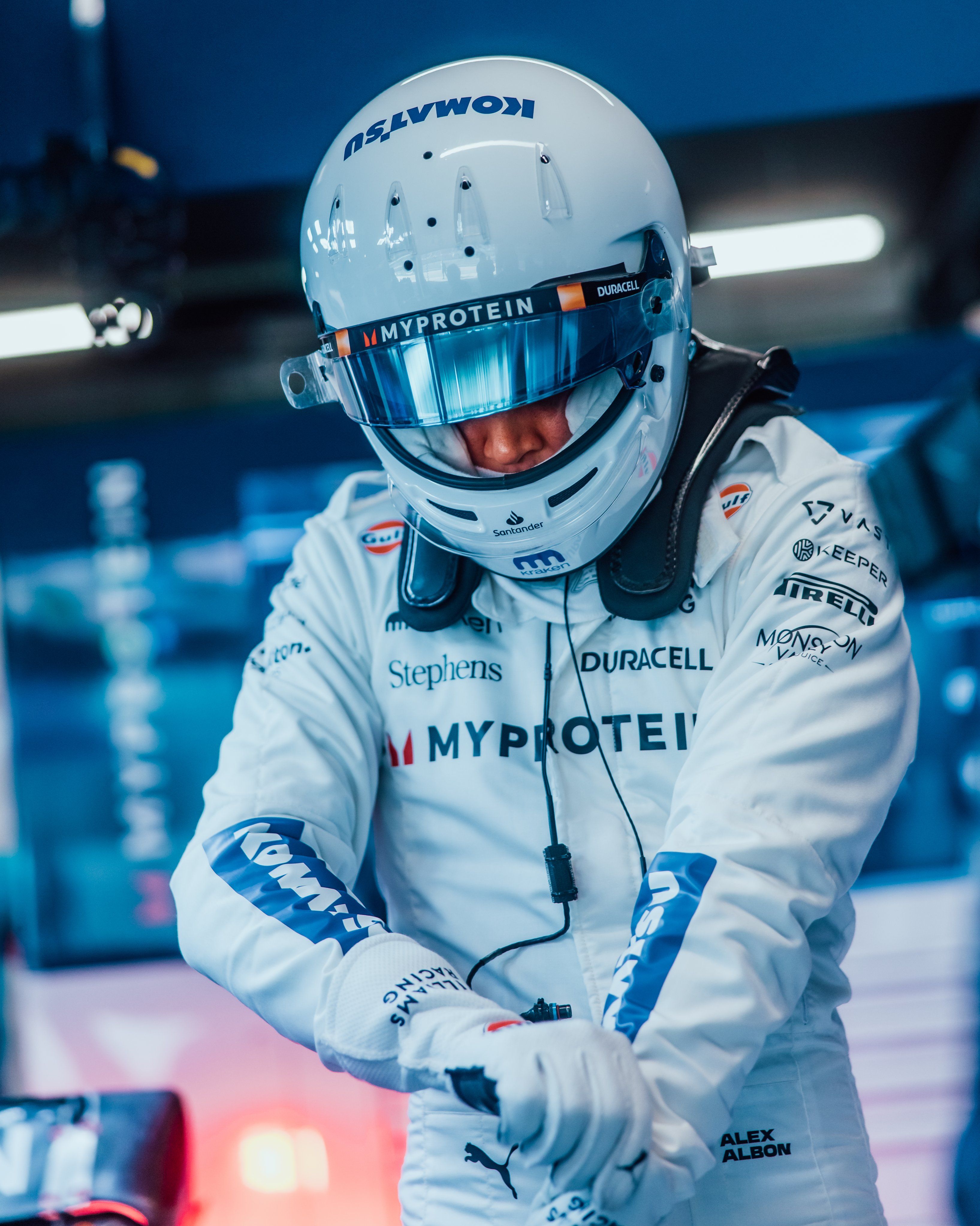 Before getting down to business.