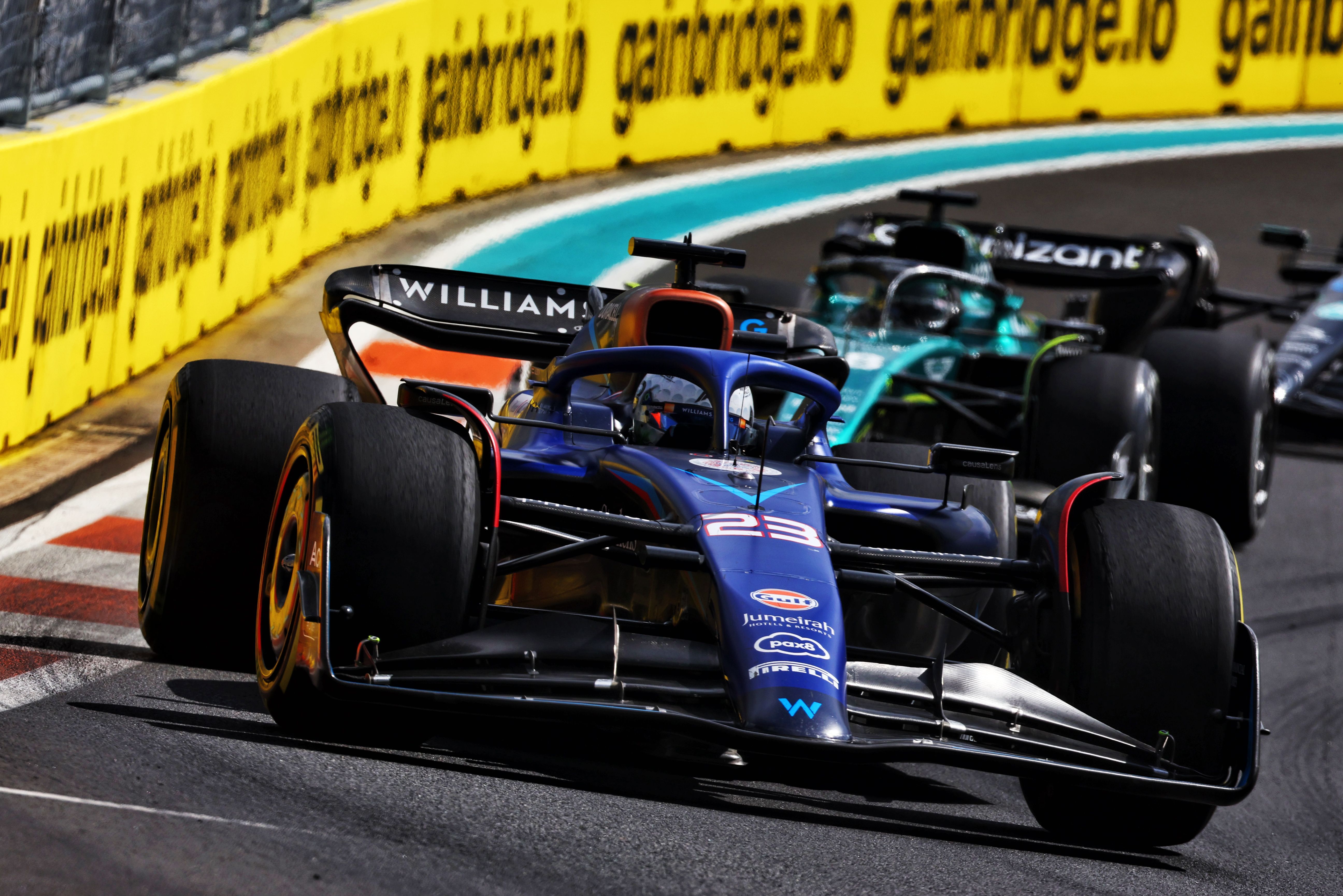 He ended the day in P14.