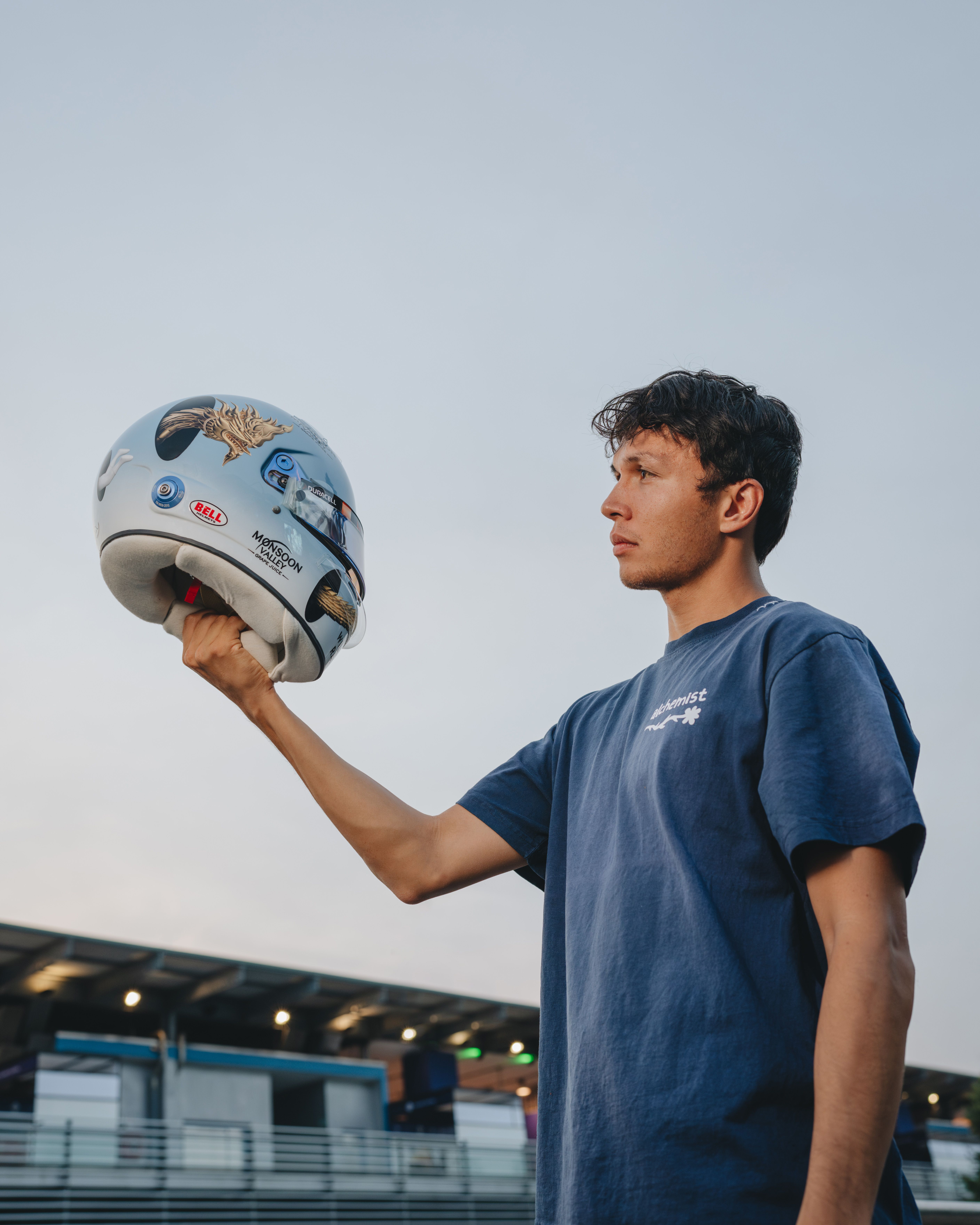 His fans were asked to vote on which Naga he should race with: ‘Mystic’, ‘Courage’ or ‘Serenity’ 