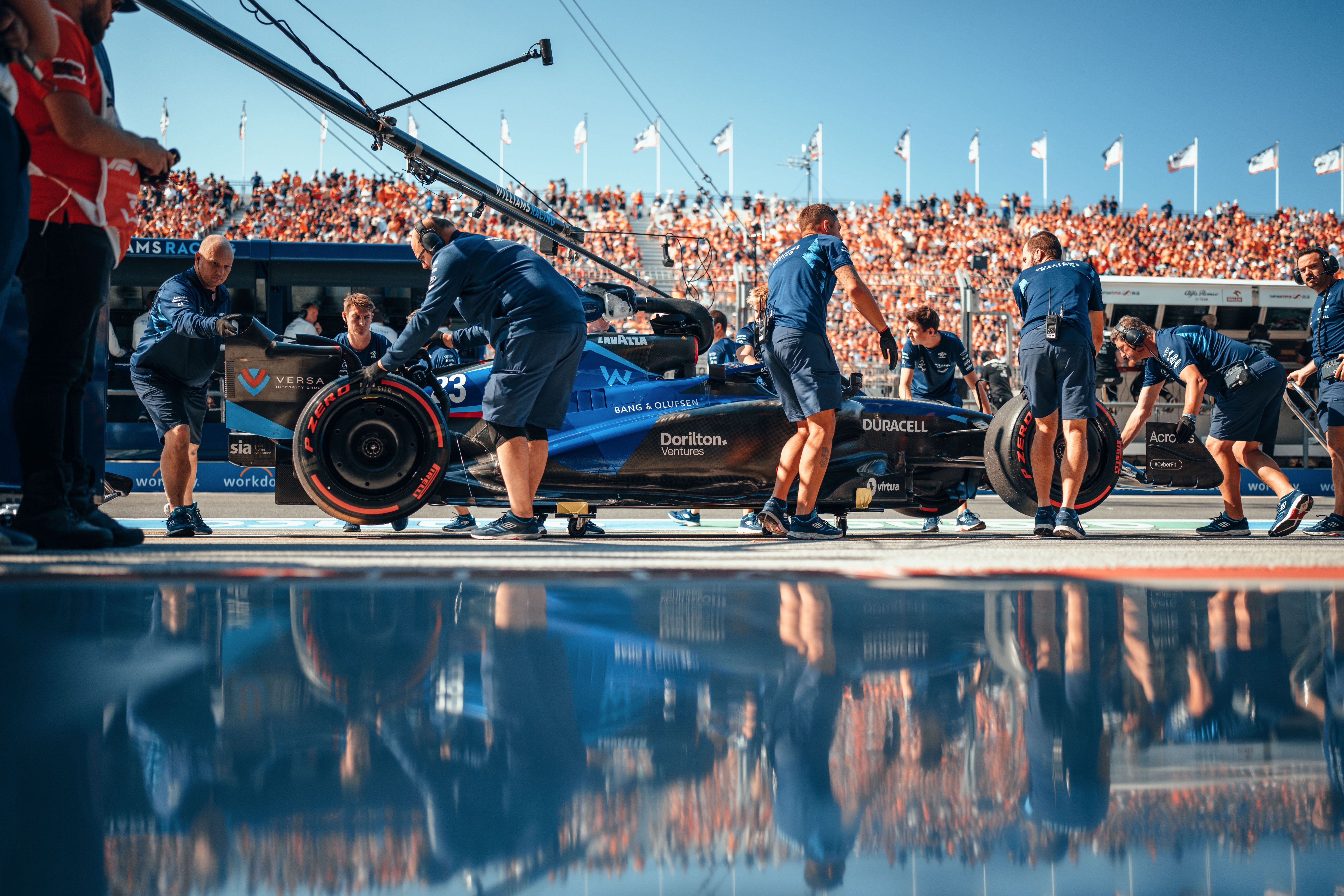 The team wheel Alex back in after he reached another Q2.