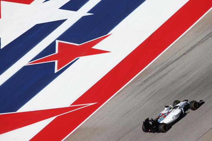 Felipe Massa at the 2016 United States GP