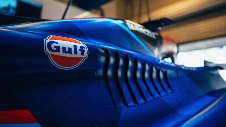 Cooling vents as seen on our 2023 FW45 in Mexico City